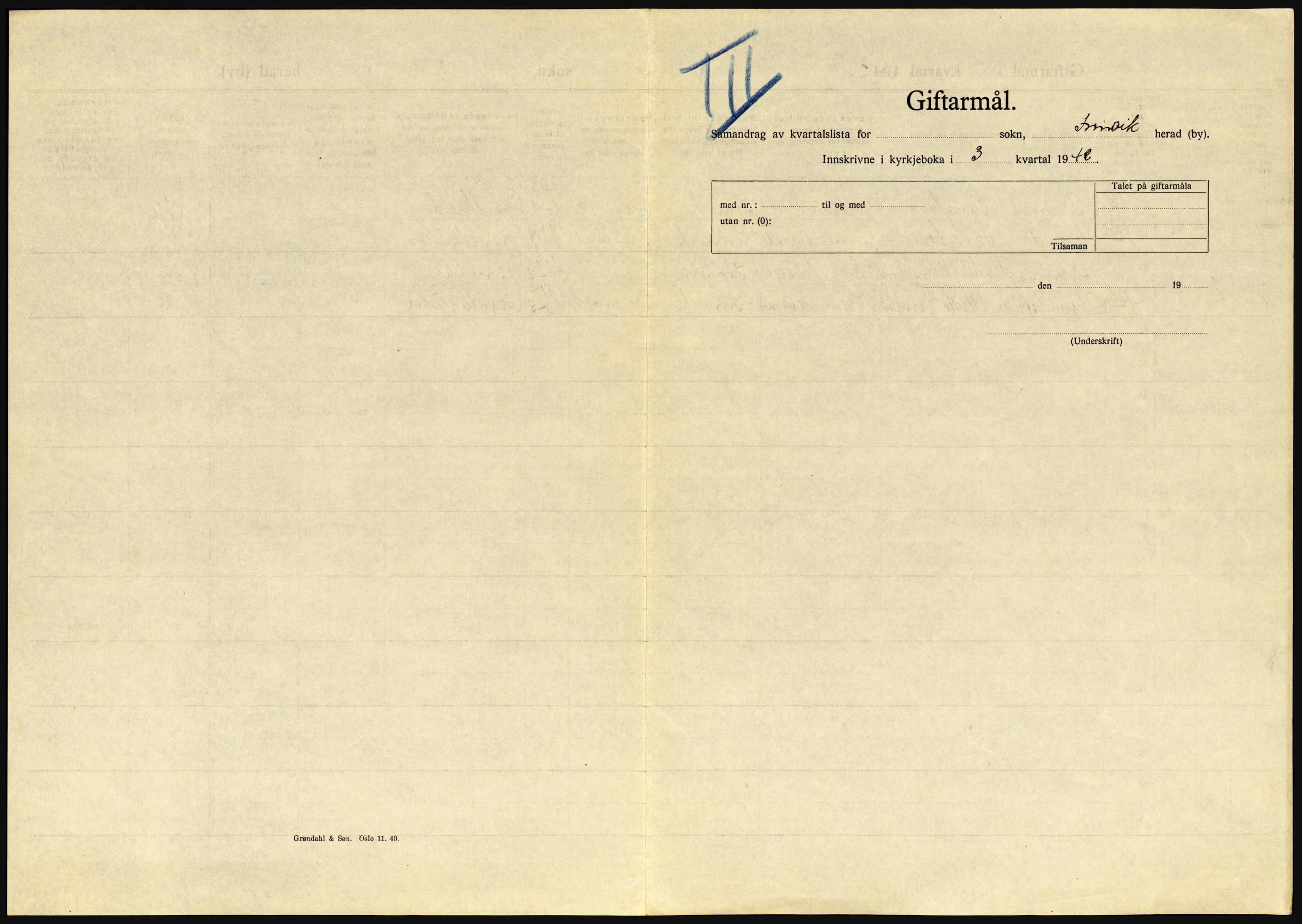 Statistisk sentralbyrå, Sosiodemografiske emner, Befolkning, AV/RA-S-2228/D/Df/Dfe/Dfeb/L0032: Sogn og Fjordane, 1942, p. 9