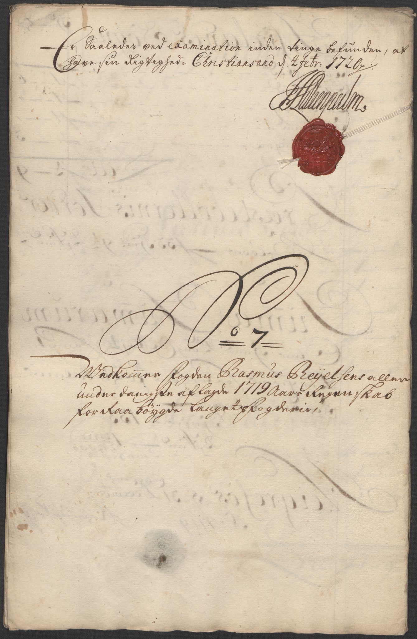 Rentekammeret inntil 1814, Reviderte regnskaper, Fogderegnskap, AV/RA-EA-4092/R40/L2453: Fogderegnskap Råbyggelag, 1718-1719, p. 353