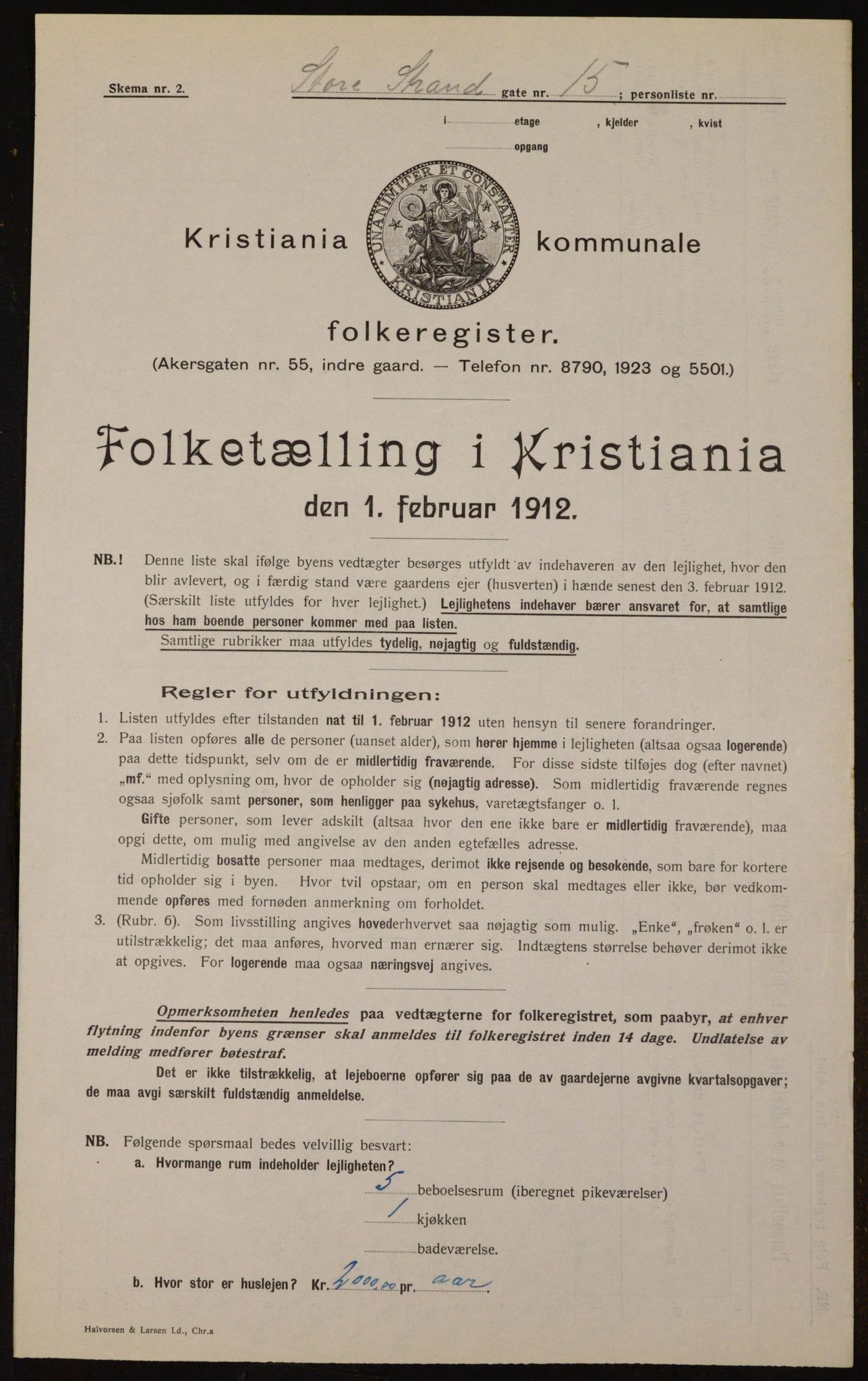 OBA, Municipal Census 1912 for Kristiania, 1912, p. 102955