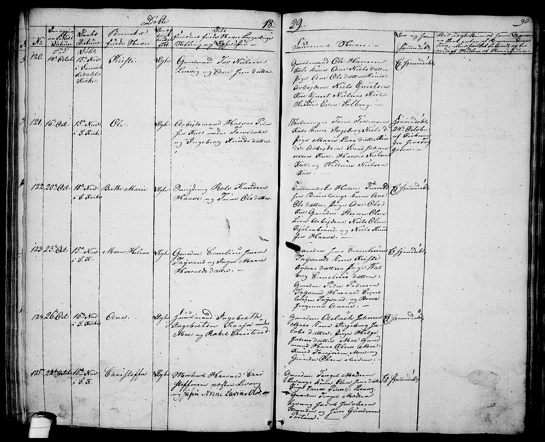 Sannidal kirkebøker, SAKO/A-296/F/Fa/L0005: Parish register (official) no. 5, 1823-1830, p. 90