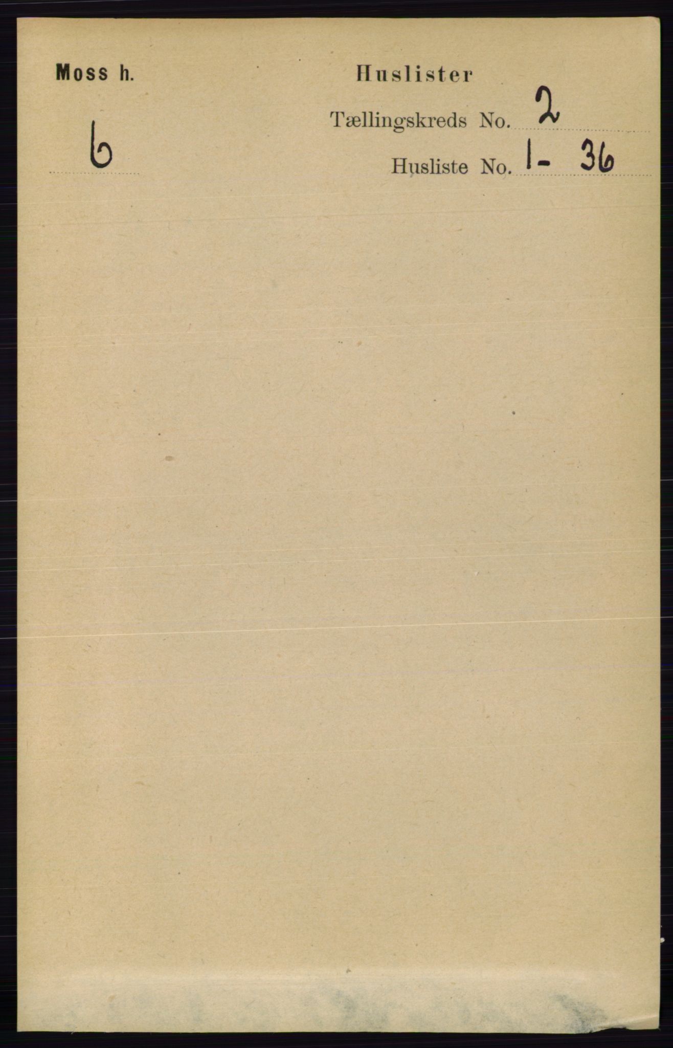 RA, 1891 Census for 0194 Moss, 1891, p. 807