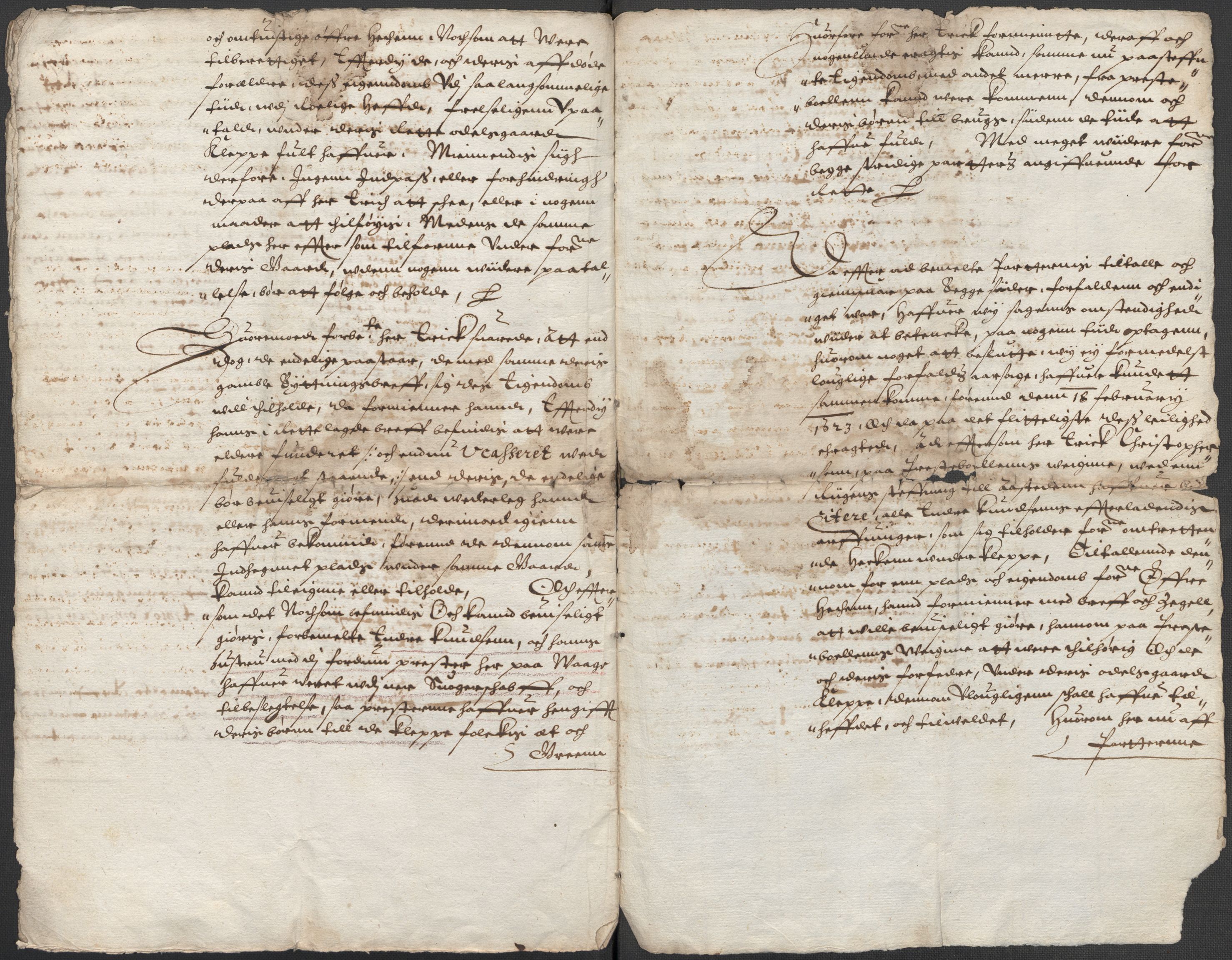 Riksarkivets diplomsamling, AV/RA-EA-5965/F15/L0013: Prestearkiv - Oppland, 1590-1657, p. 131