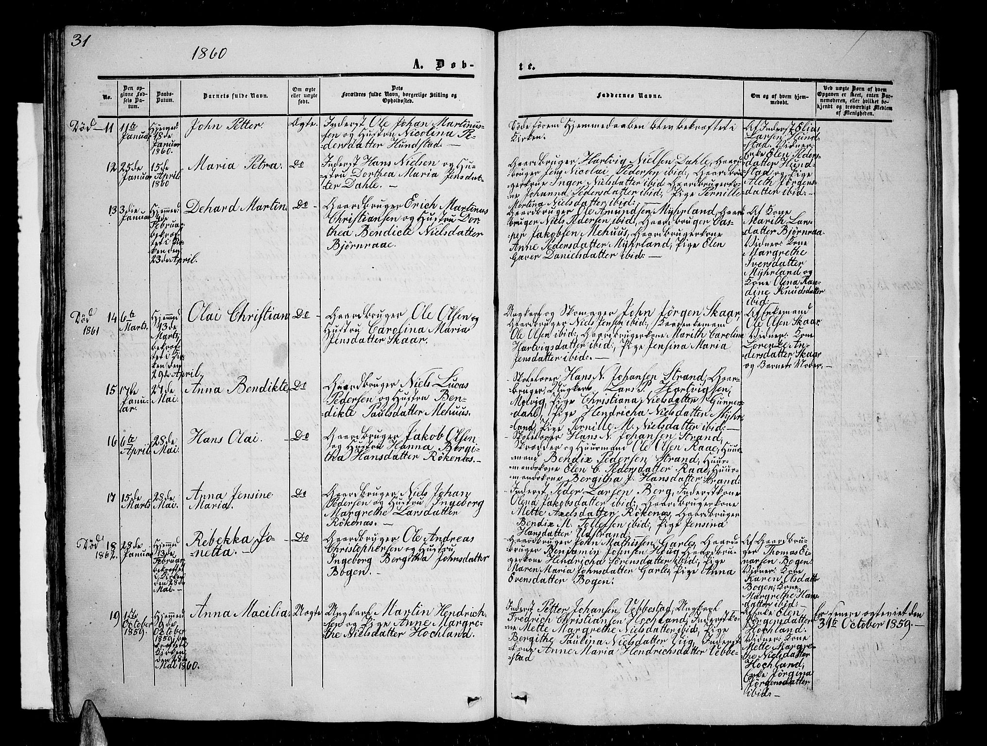 Kvæfjord sokneprestkontor, SATØ/S-1323/G/Ga/Gab/L0003klokker: Parish register (copy) no. 3, 1856-1870, p. 31