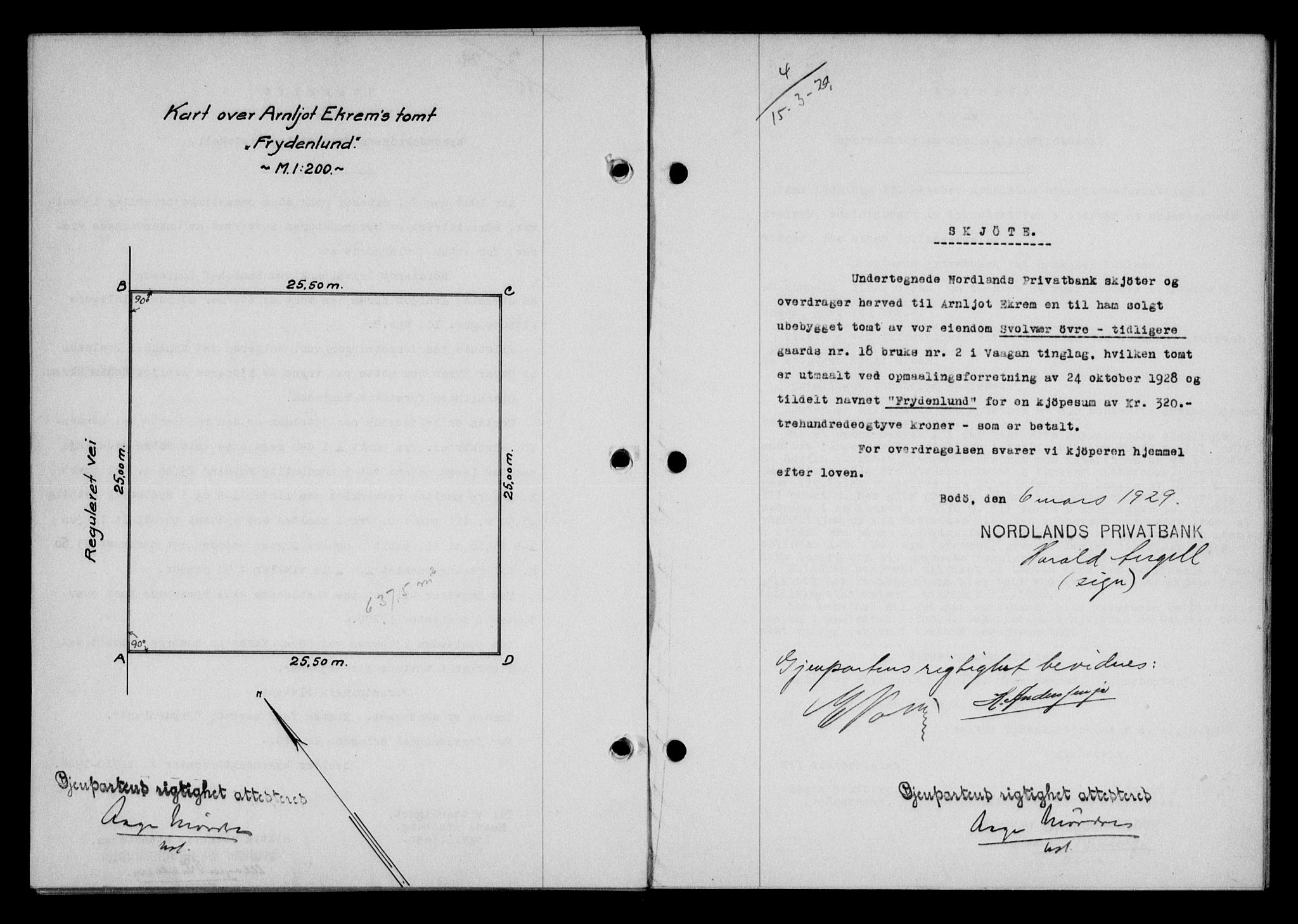 Lofoten sorenskriveri, SAT/A-0017/1/2/2C/L0019b: Mortgage book no. 19b, 1929-1929, Deed date: 15.03.1929