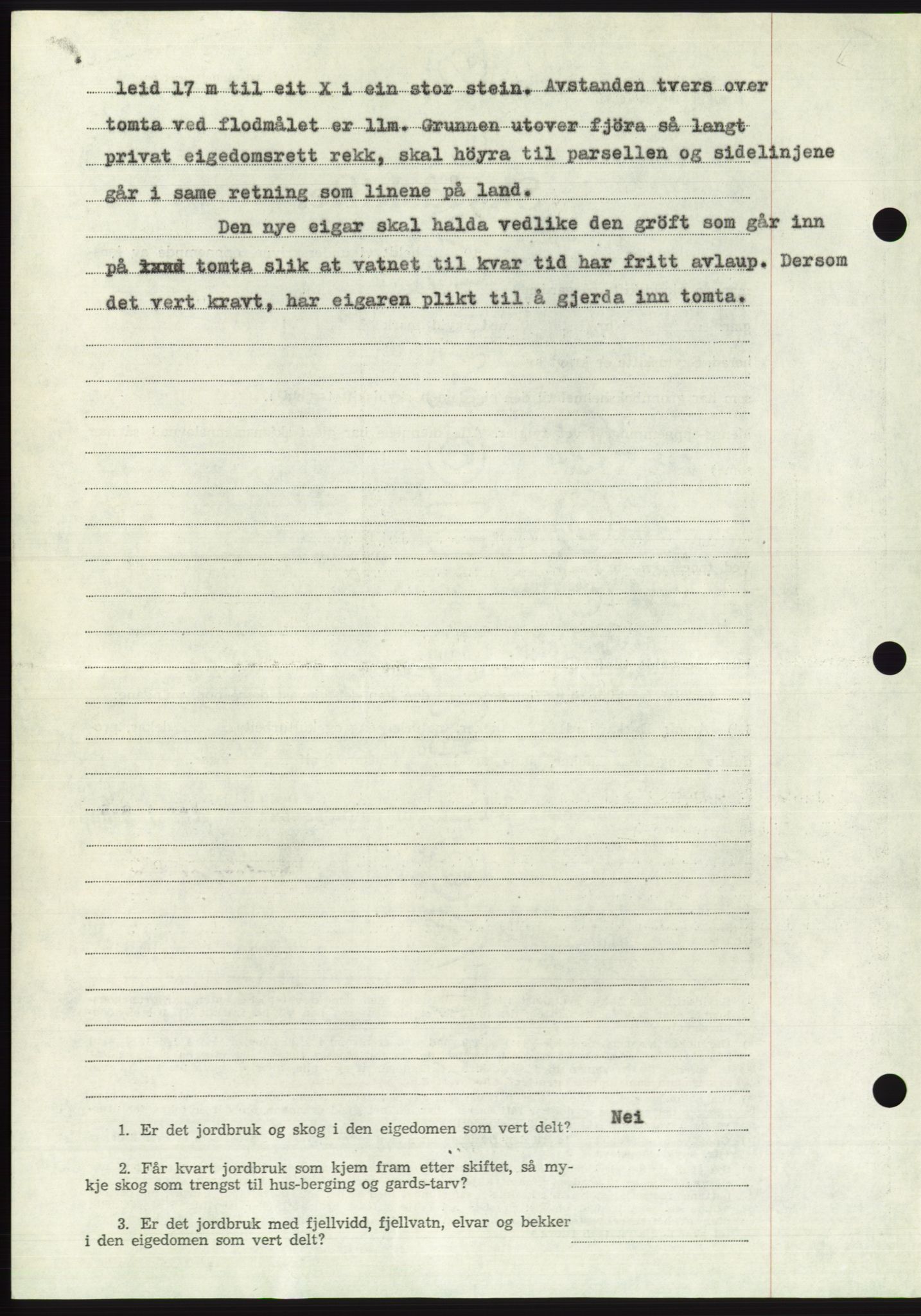 Søre Sunnmøre sorenskriveri, AV/SAT-A-4122/1/2/2C/L0108: Mortgage book no. 34A, 1957-1958, Diary no: : 3108/1957