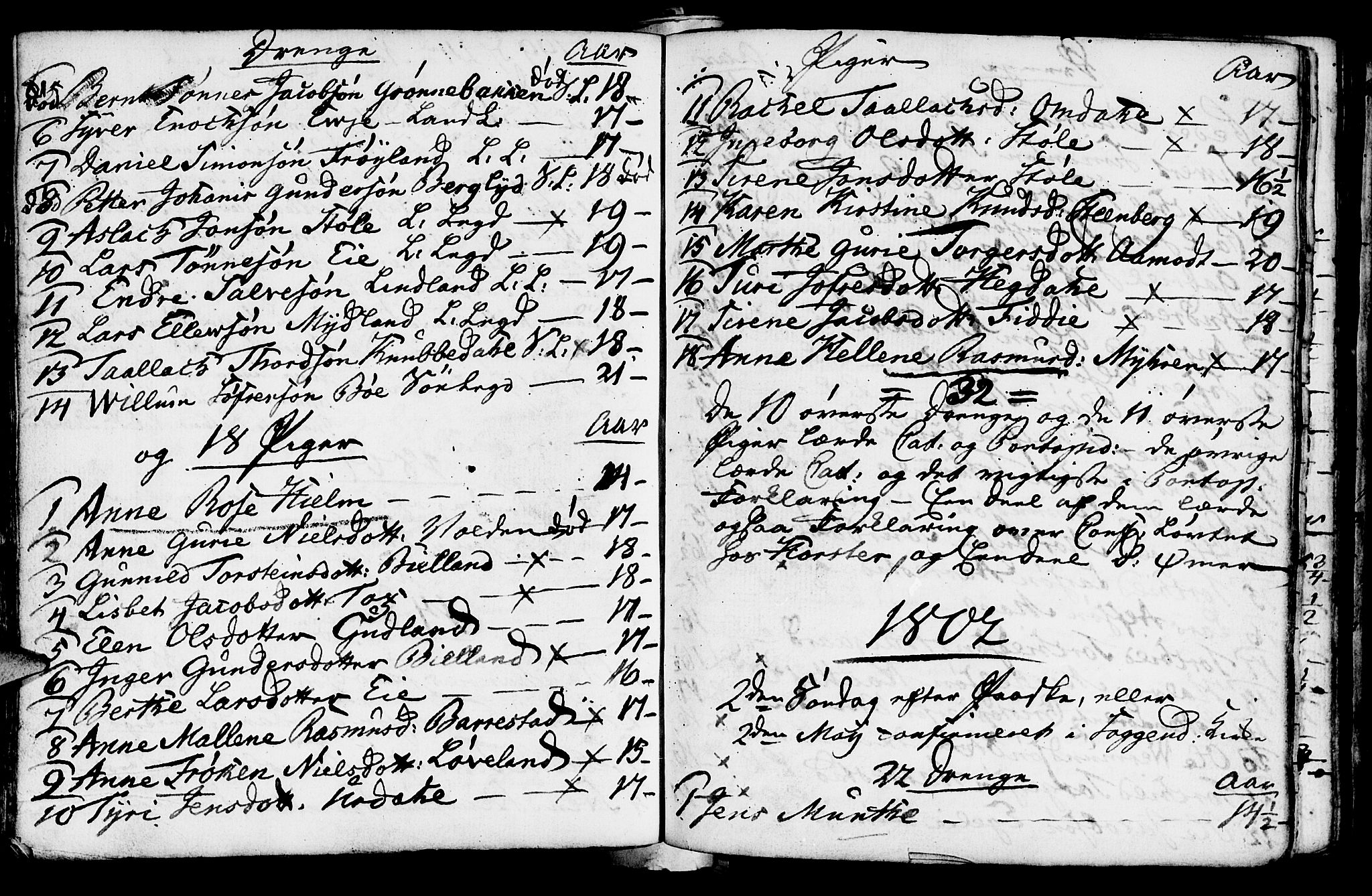 Sokndal sokneprestkontor, SAST/A-101808: Parish register (official) no. A 4, 1762-1811