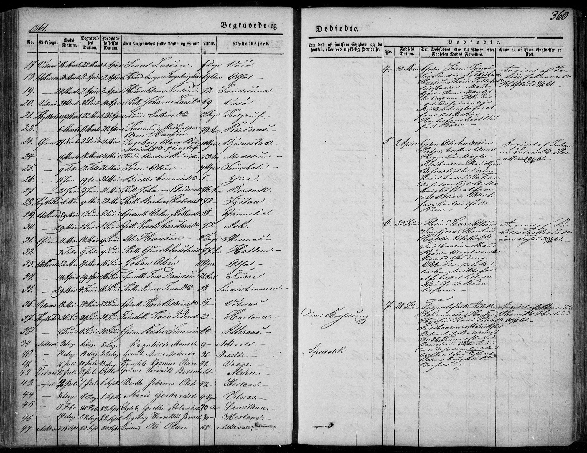 Askvoll sokneprestembete, AV/SAB-A-79501/H/Haa/Haaa/L0011/0002: Parish register (official) no. A 11 II, 1845-1878, p. 360