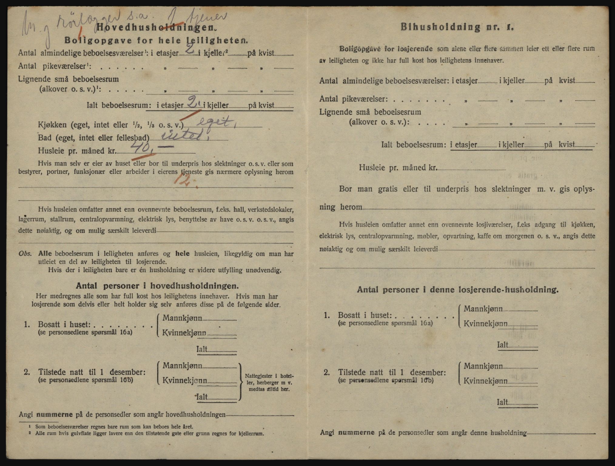 SATØ, 1920 census for Hammerfest, 1920, p. 1321