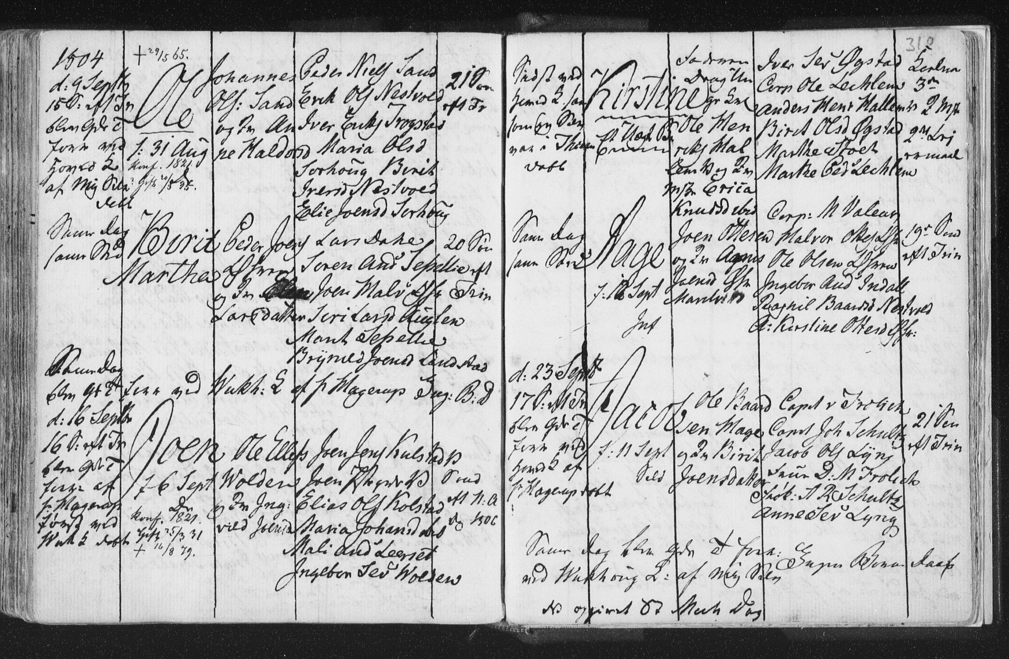 Ministerialprotokoller, klokkerbøker og fødselsregistre - Nord-Trøndelag, AV/SAT-A-1458/723/L0232: Parish register (official) no. 723A03, 1781-1804, p. 310