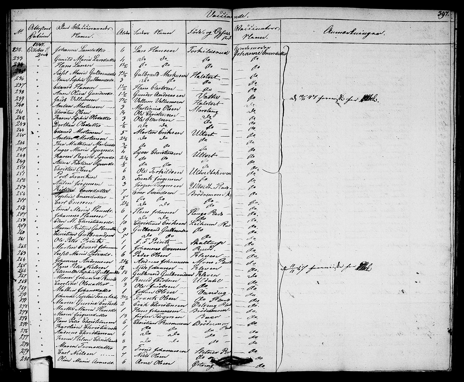 Eidsberg prestekontor Kirkebøker, AV/SAO-A-10905/F/Fa/L0008: Parish register (official) no. I 8, 1832-1848, p. 397