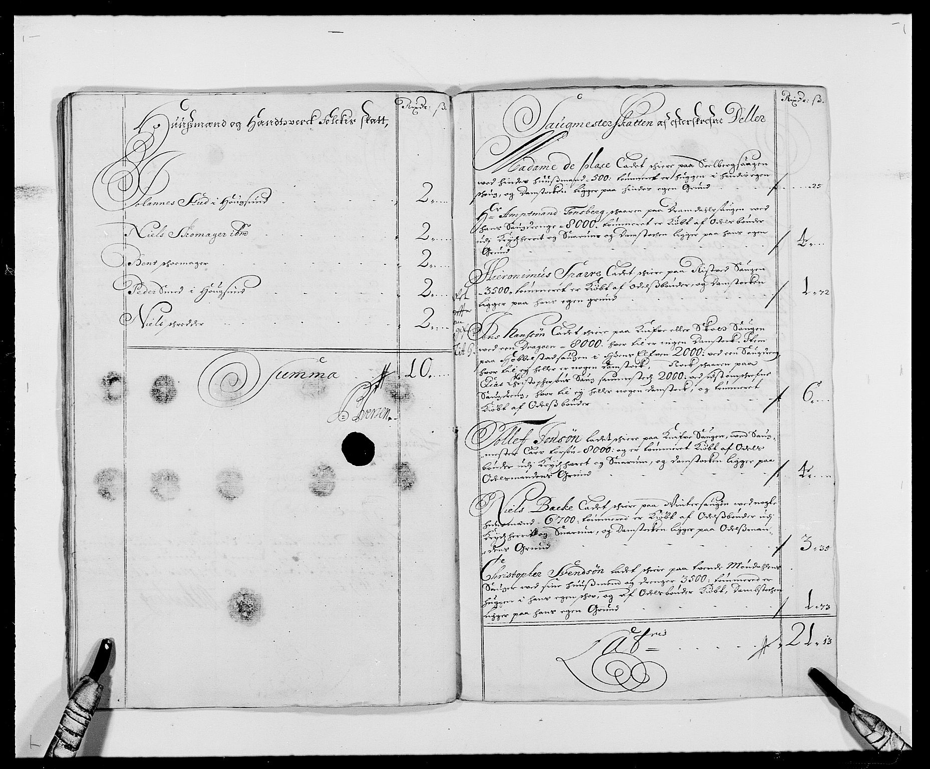 Rentekammeret inntil 1814, Reviderte regnskaper, Fogderegnskap, AV/RA-EA-4092/R28/L1690: Fogderegnskap Eiker og Lier, 1692-1693, p. 163