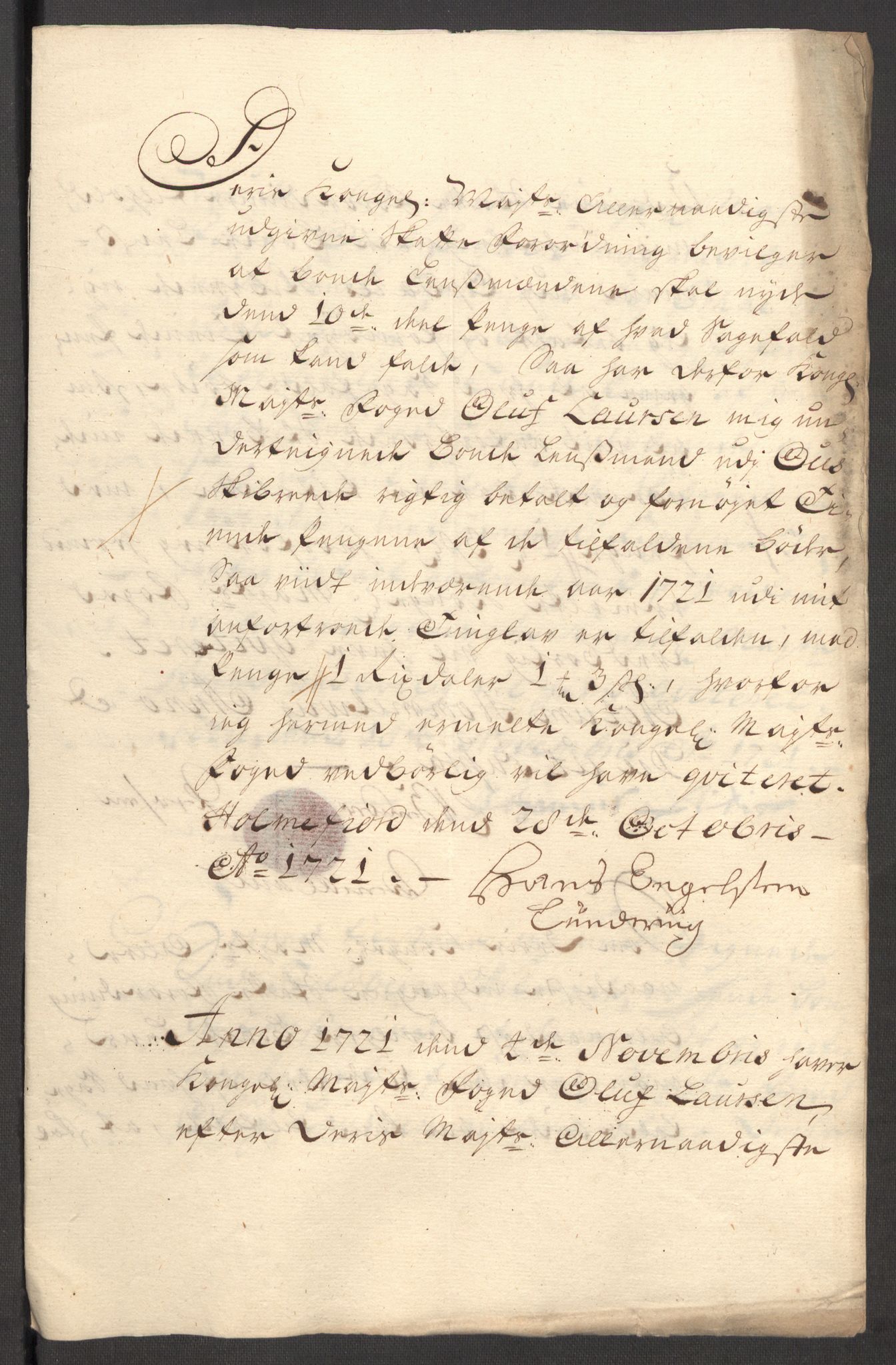 Rentekammeret inntil 1814, Reviderte regnskaper, Fogderegnskap, AV/RA-EA-4092/R48/L3000: Fogderegnskap Sunnhordland og Hardanger, 1721, p. 153