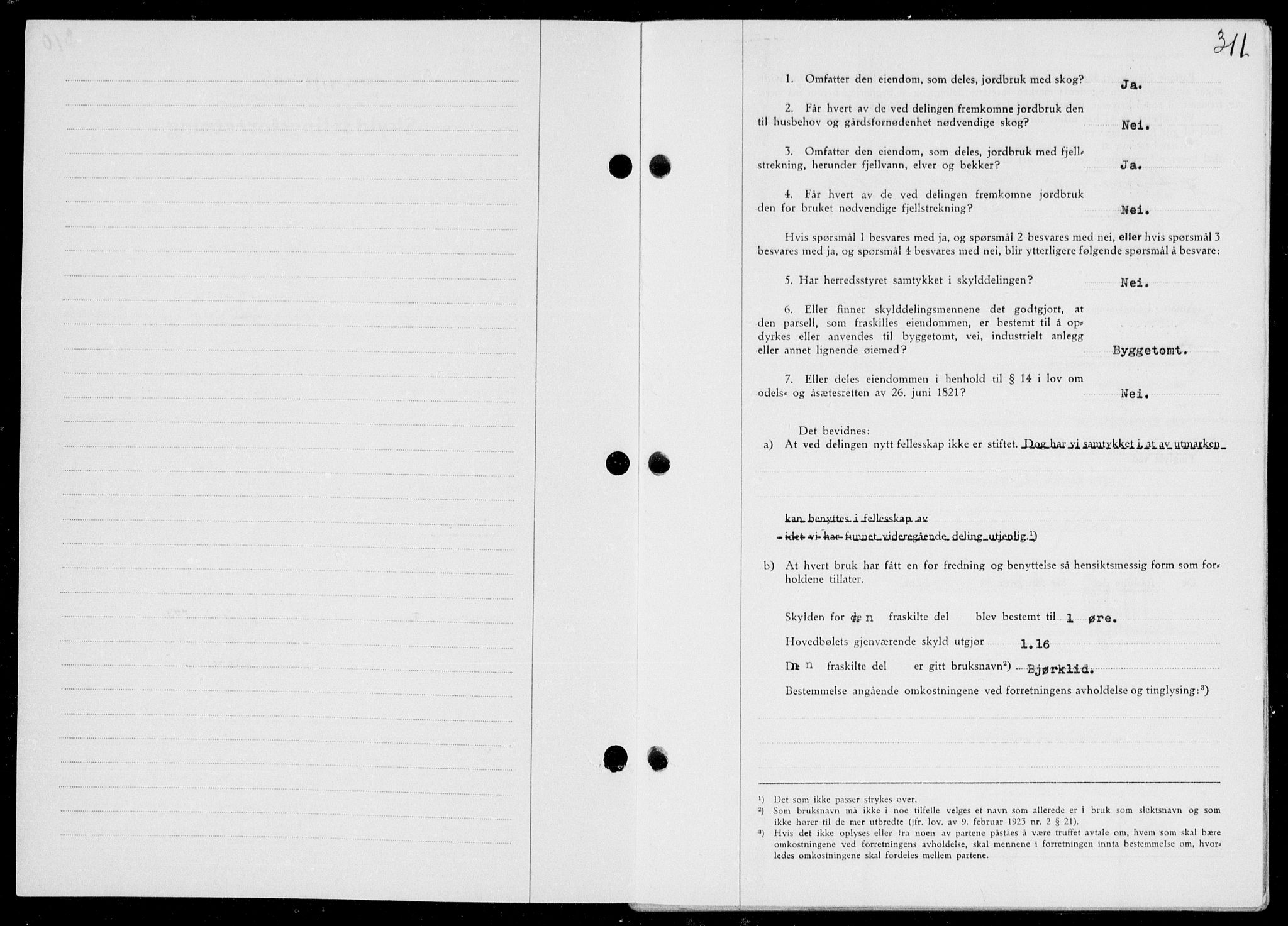 Ryfylke tingrett, SAST/A-100055/001/II/IIB/L0080: Mortgage book no. 59, 1939-1939, Diary no: : 1188/1939