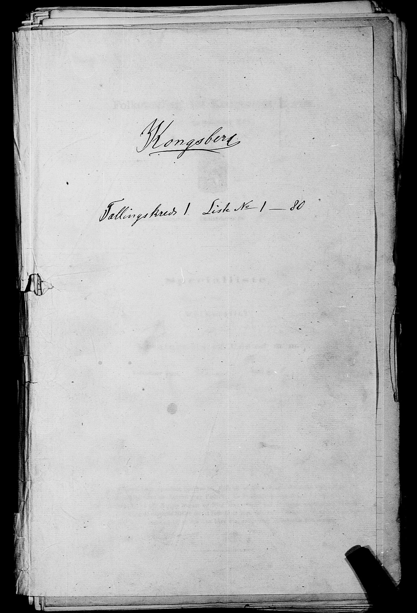SAKO, 1875 census for 0604B Kongsberg/Kongsberg, 1875, p. 37