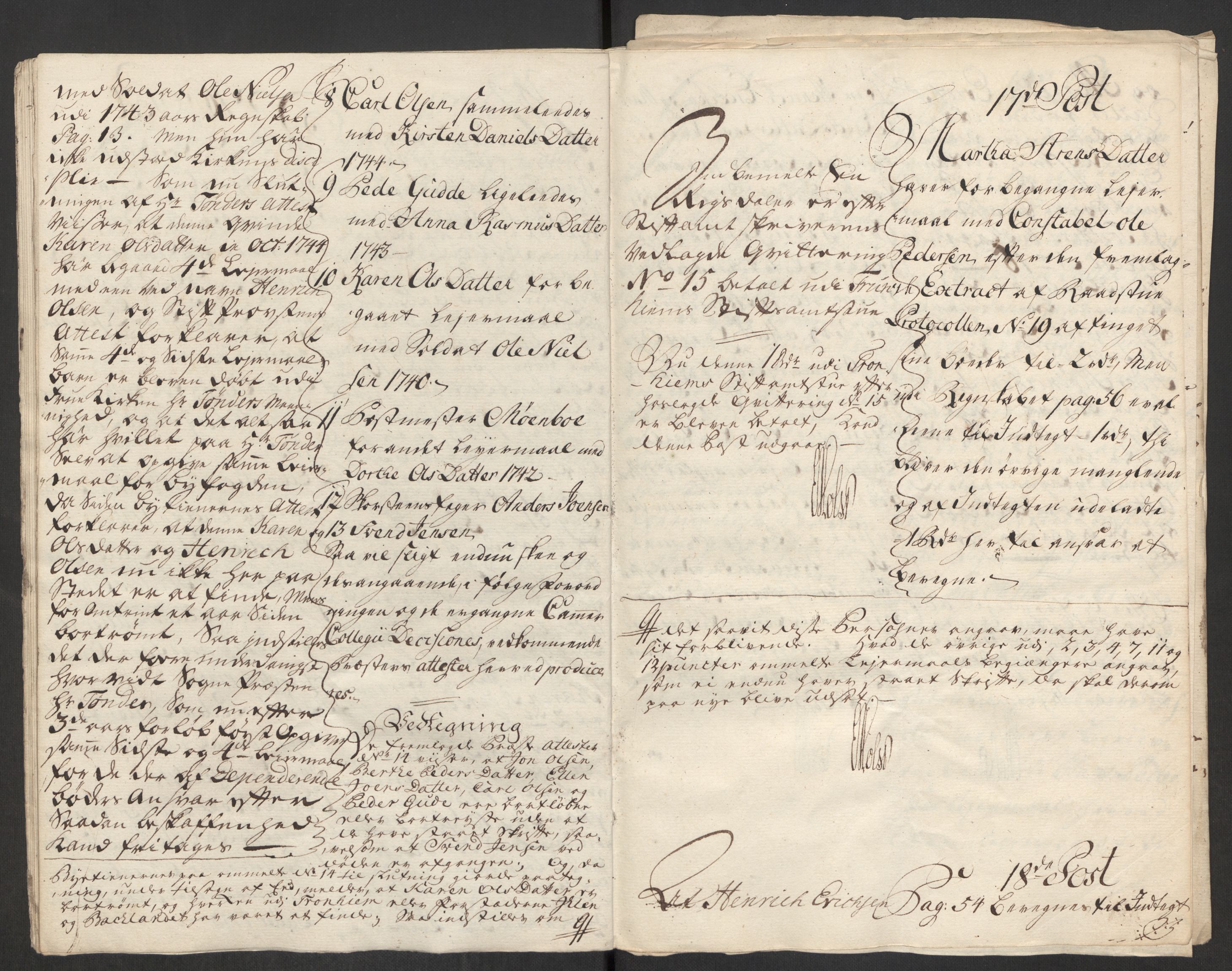 Rentekammeret inntil 1814, Reviderte regnskaper, Byregnskaper, AV/RA-EA-4066/R/Rs/L0541: [S22] Sikt og sakefall, 1743-1746, p. 387