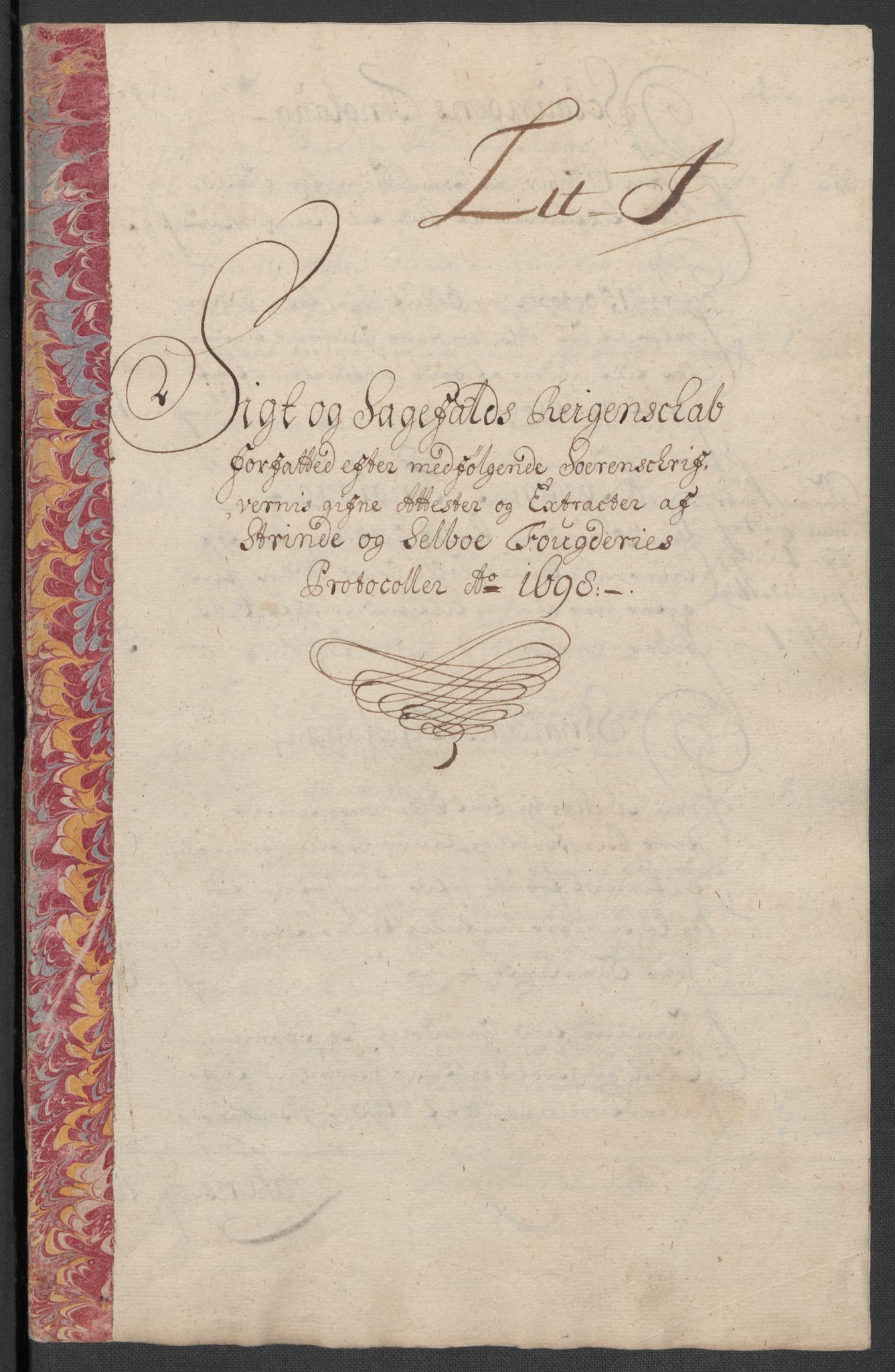 Rentekammeret inntil 1814, Reviderte regnskaper, Fogderegnskap, RA/EA-4092/R61/L4107: Fogderegnskap Strinda og Selbu, 1698-1700, p. 111