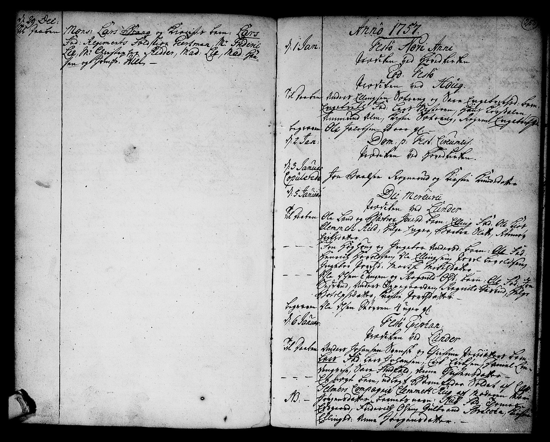 Norderhov kirkebøker, SAKO/A-237/F/Fa/L0003a: Parish register (official) no. 3, 1740-1757, p. 255