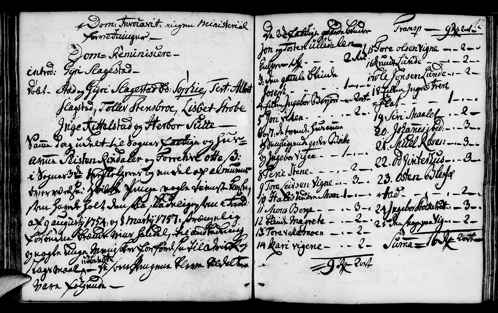 Suldal sokneprestkontor, AV/SAST-A-101845/01/IV/L0003: Parish register (official) no. A 3, 1780-1800, p. 42