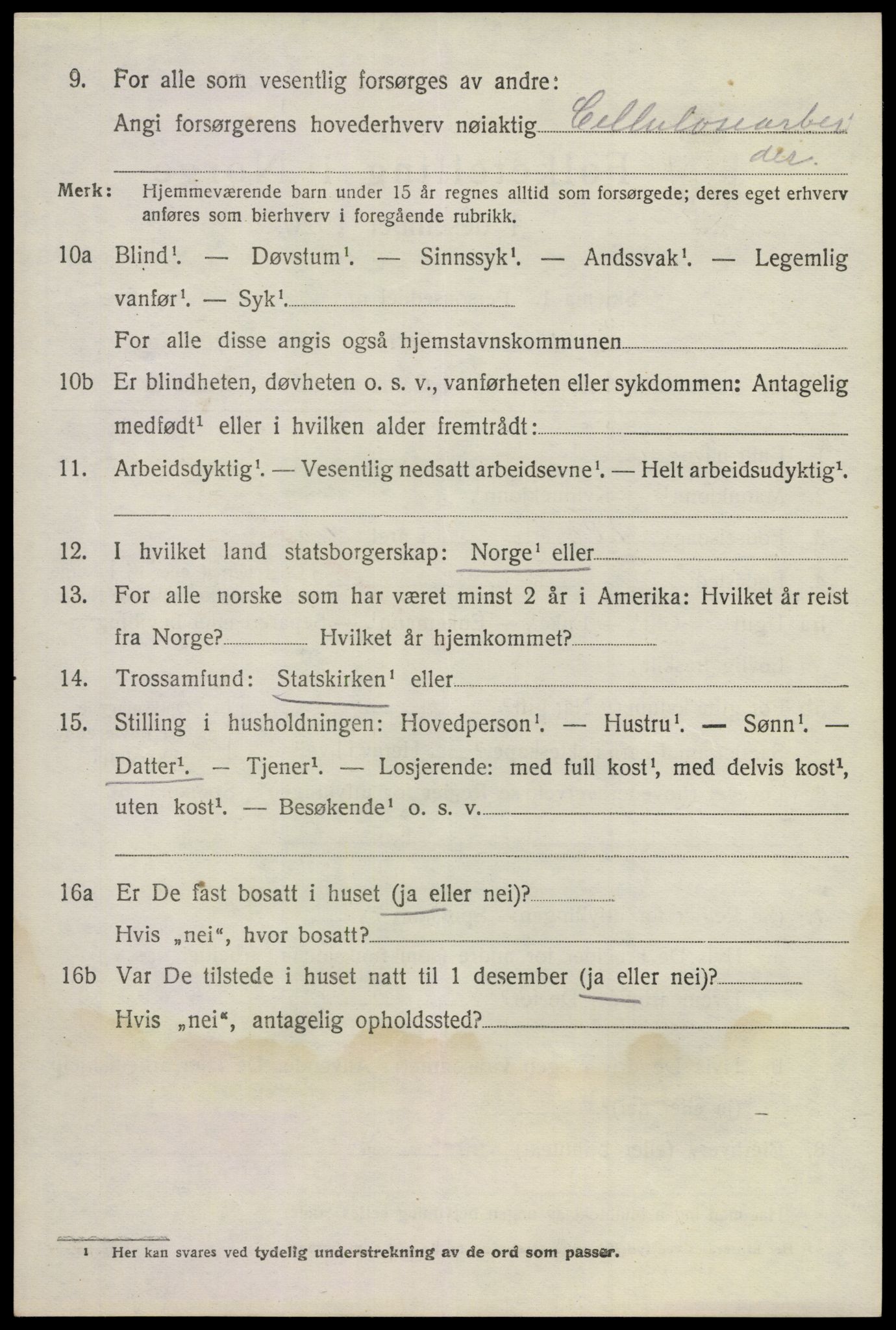 SAKO, 1920 census for Øvre Eiker, 1920, p. 6885