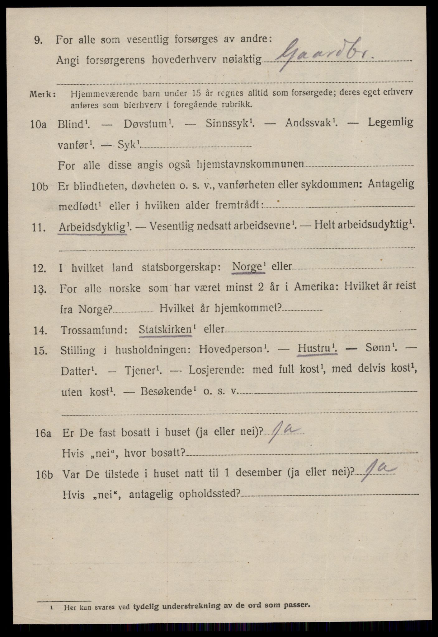 SAT, 1920 census for Ålvundeid, 1920, p. 517