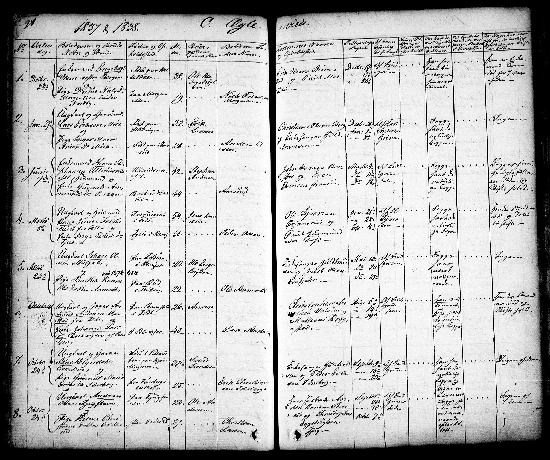 Aurskog prestekontor Kirkebøker, SAO/A-10304a/F/Fa/L0006: Parish register (official) no. I 6, 1829-1853, p. 271