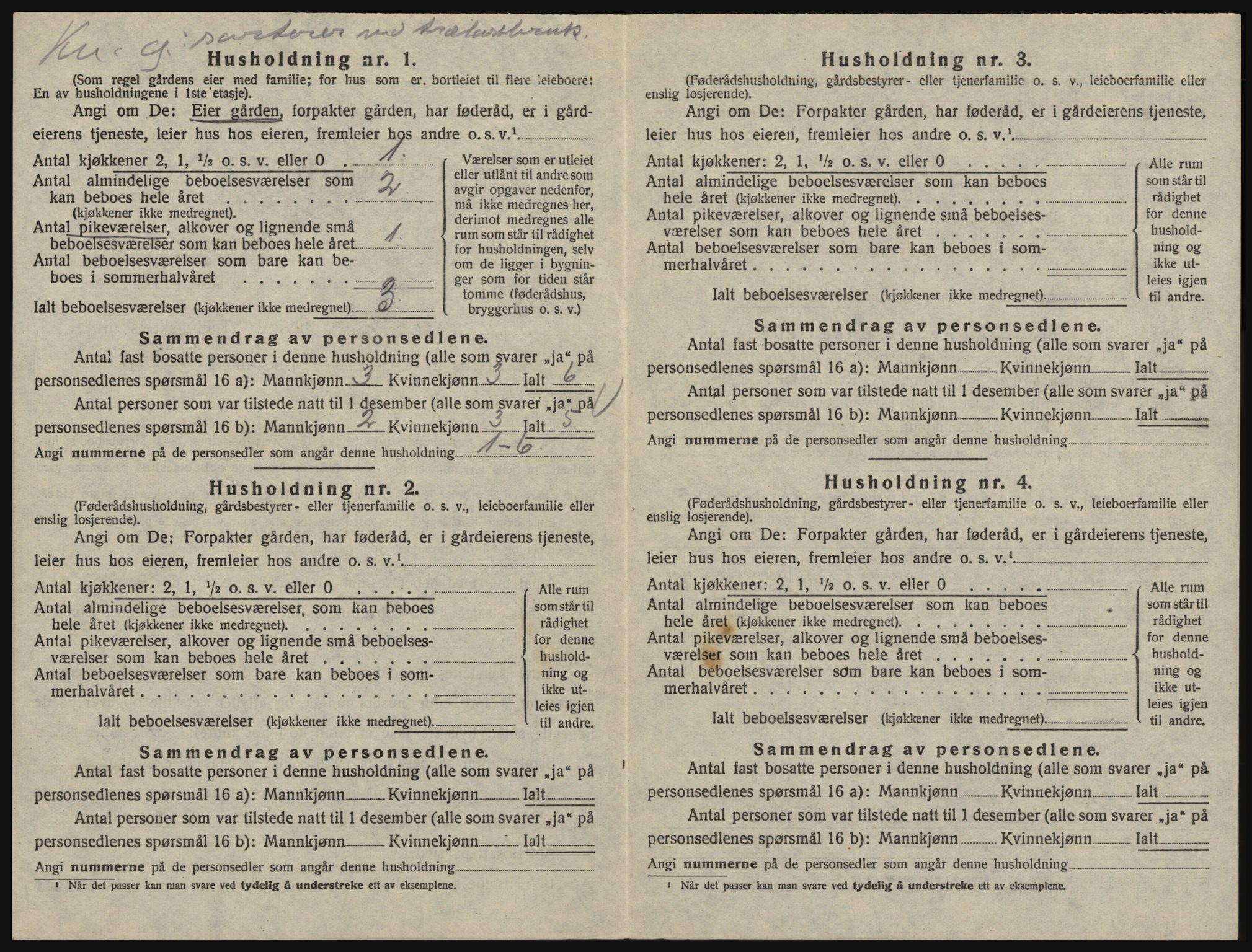 SAO, 1920 census for Glemmen, 1920, p. 550