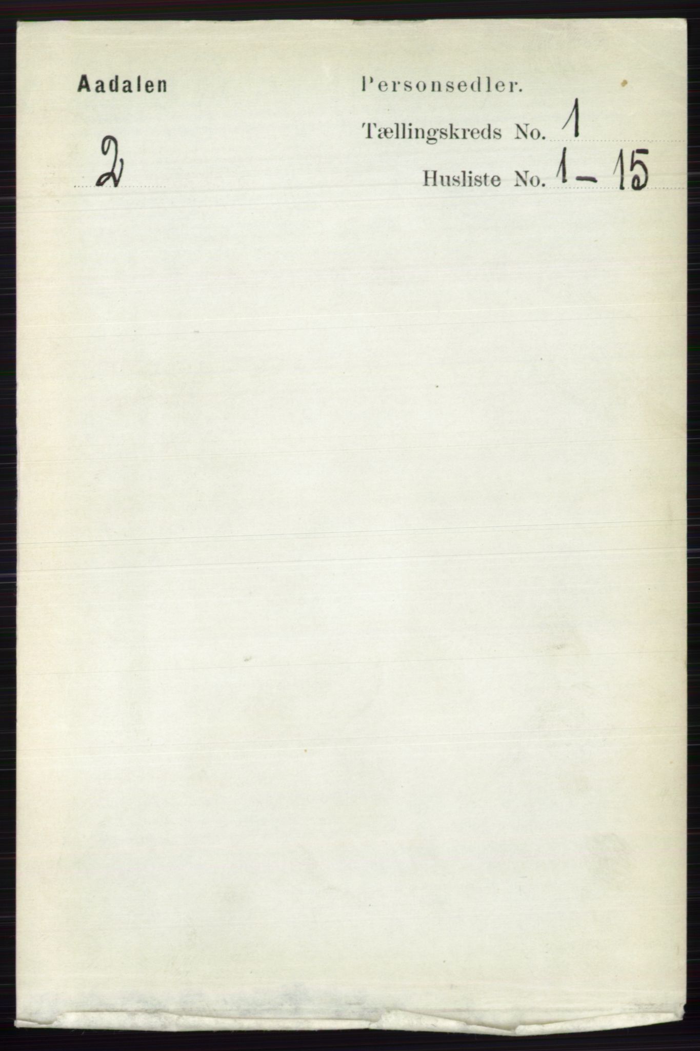 RA, 1891 census for 0614 Ådal, 1891, p. 73