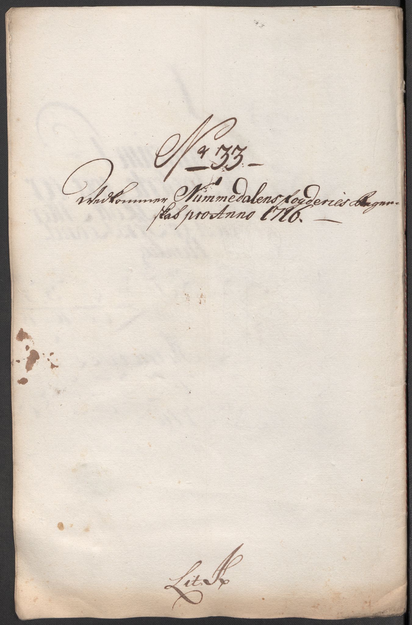 Rentekammeret inntil 1814, Reviderte regnskaper, Fogderegnskap, AV/RA-EA-4092/R64/L4437: Fogderegnskap Namdal, 1716, p. 222