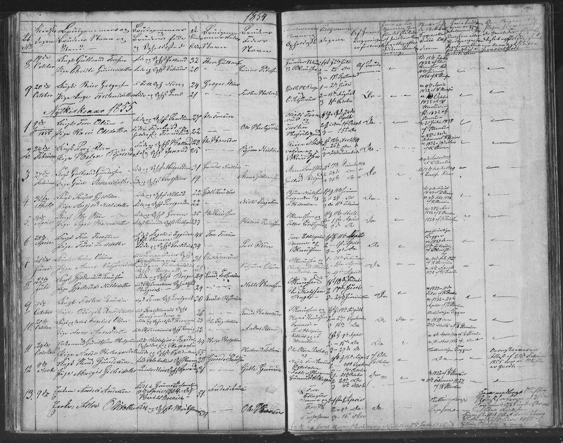 Nore kirkebøker, AV/SAKO-A-238/F/Fa/L0001: Parish register (official) no. I 1, 1836-1855, p. 146