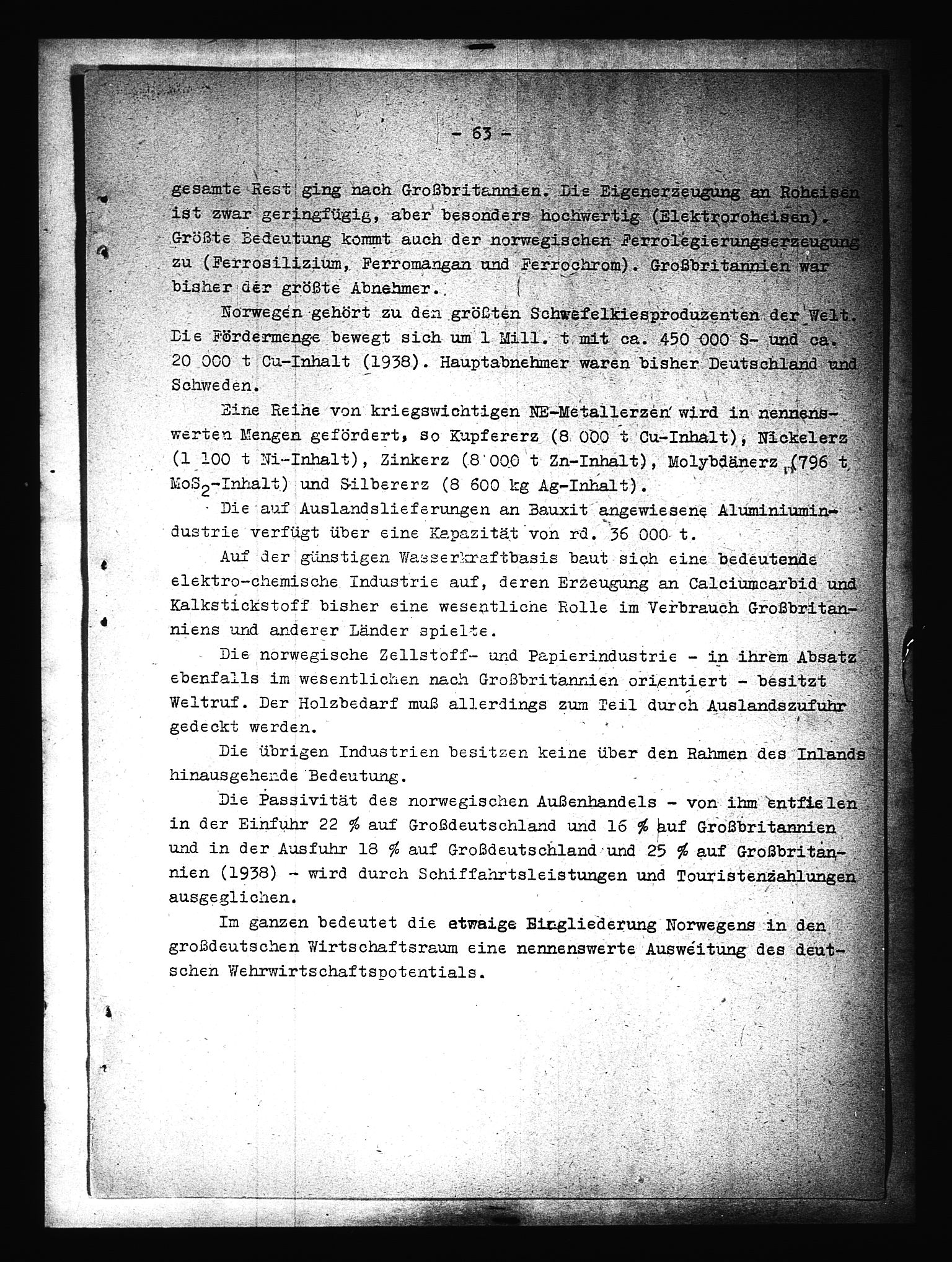 Documents Section, RA/RAFA-2200/V/L0090: Amerikansk mikrofilm "Captured German Documents".
Box No. 952.  FKA jnr. 59/1955., 1940, p. 404