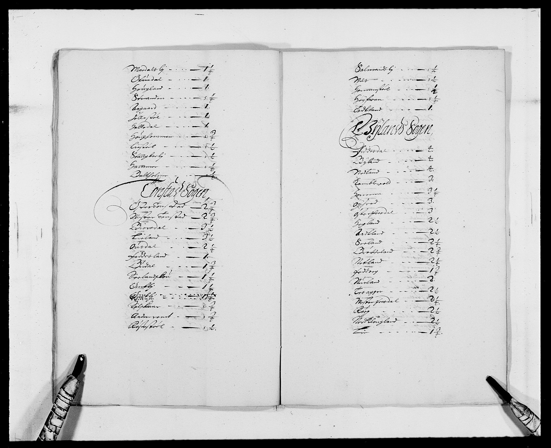 Rentekammeret inntil 1814, Reviderte regnskaper, Fogderegnskap, AV/RA-EA-4092/R41/L2531: Fogderegnskap Lista, 1680-1682, p. 239