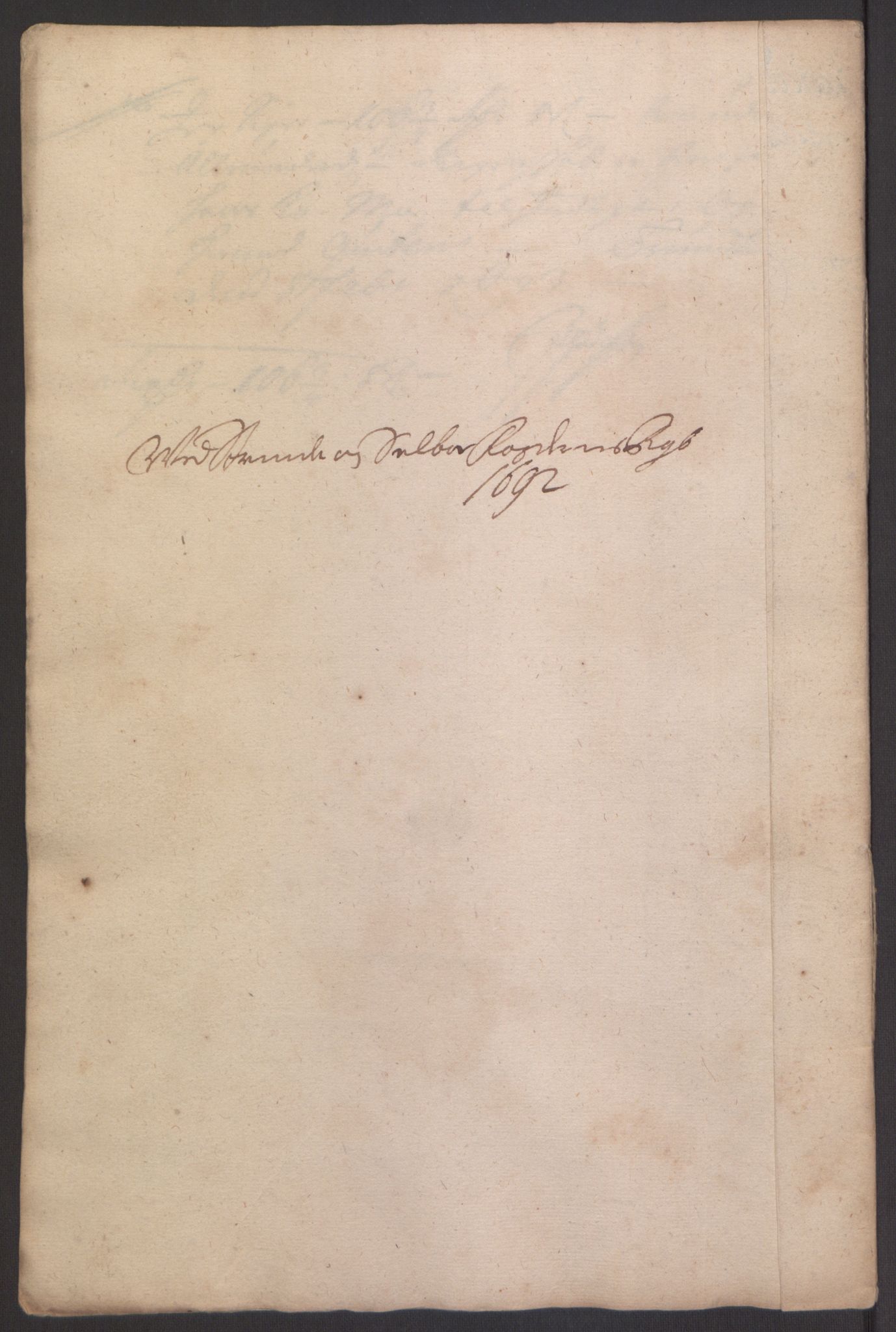 Rentekammeret inntil 1814, Reviderte regnskaper, Fogderegnskap, AV/RA-EA-4092/R61/L4103: Fogderegnskap Strinda og Selbu, 1691-1692, p. 322