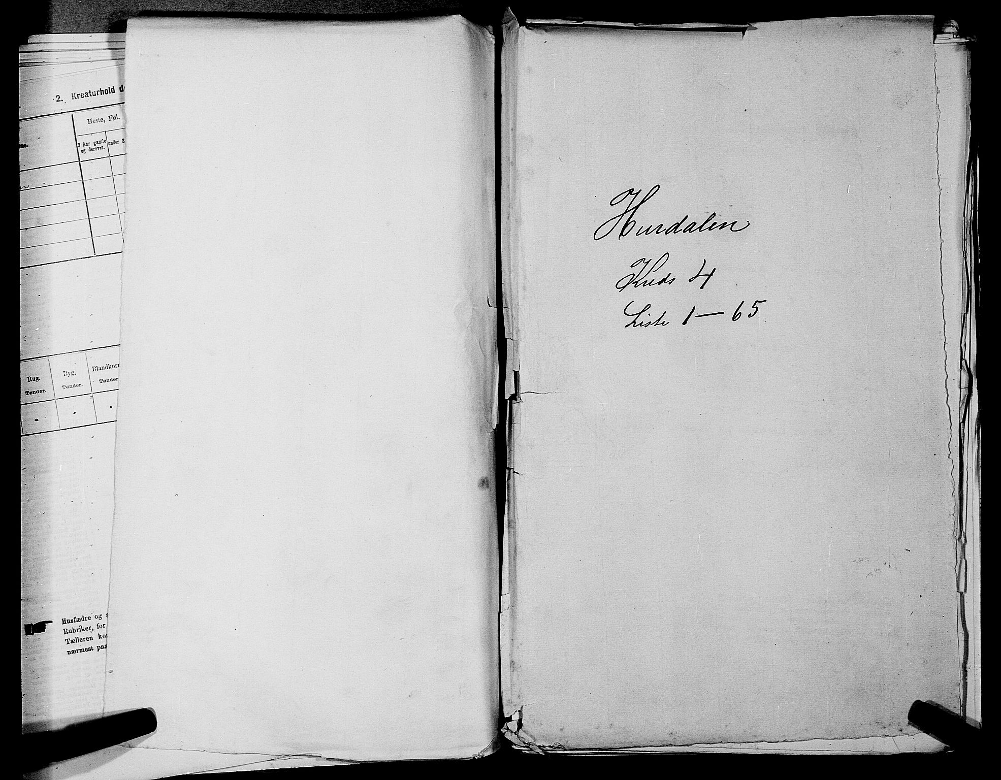 RA, 1875 census for 0239P Hurdal, 1875, p. 587