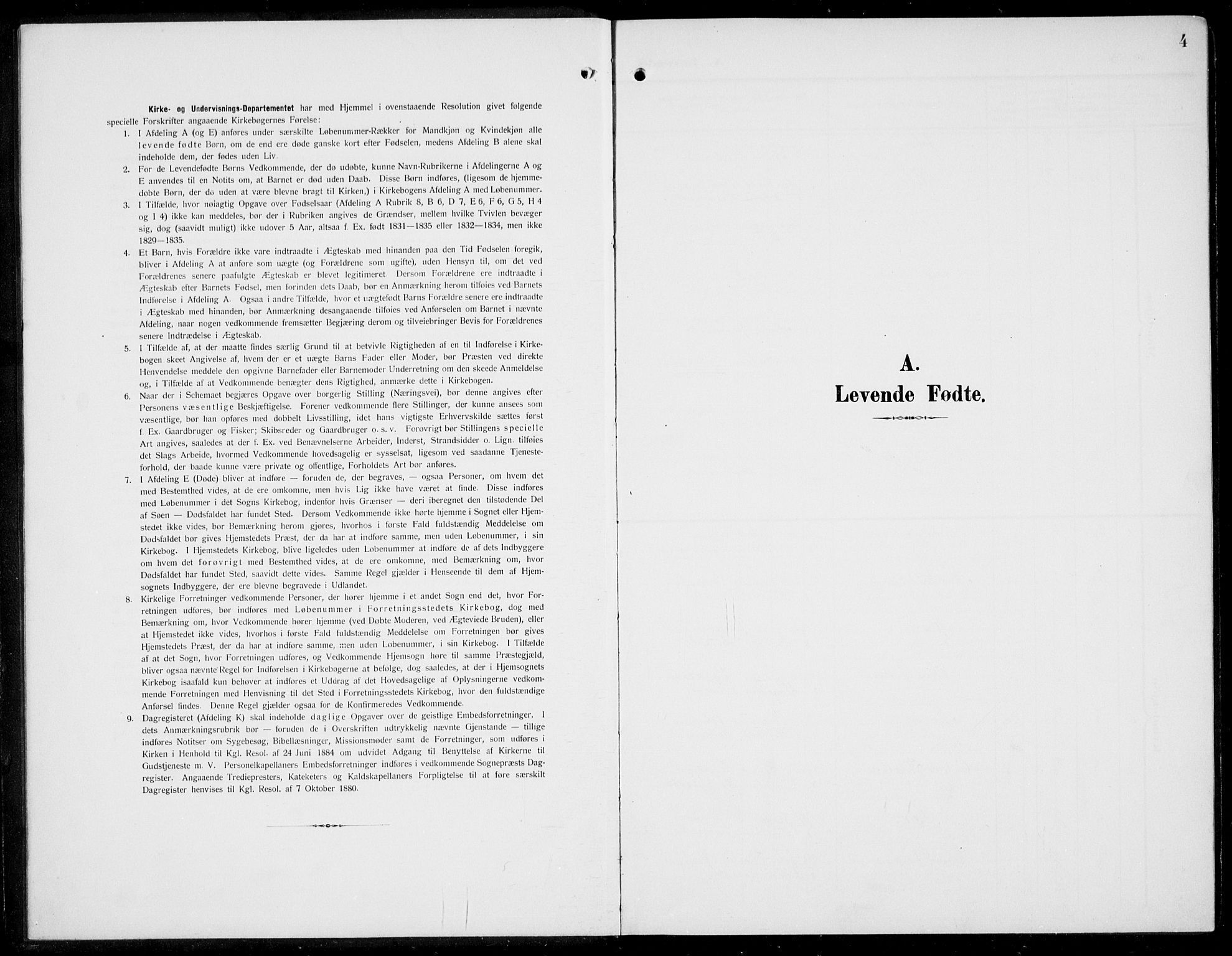 Stryn Sokneprestembete, SAB/A-82501: Parish register (copy) no. C 4, 1905-1936, p. 4