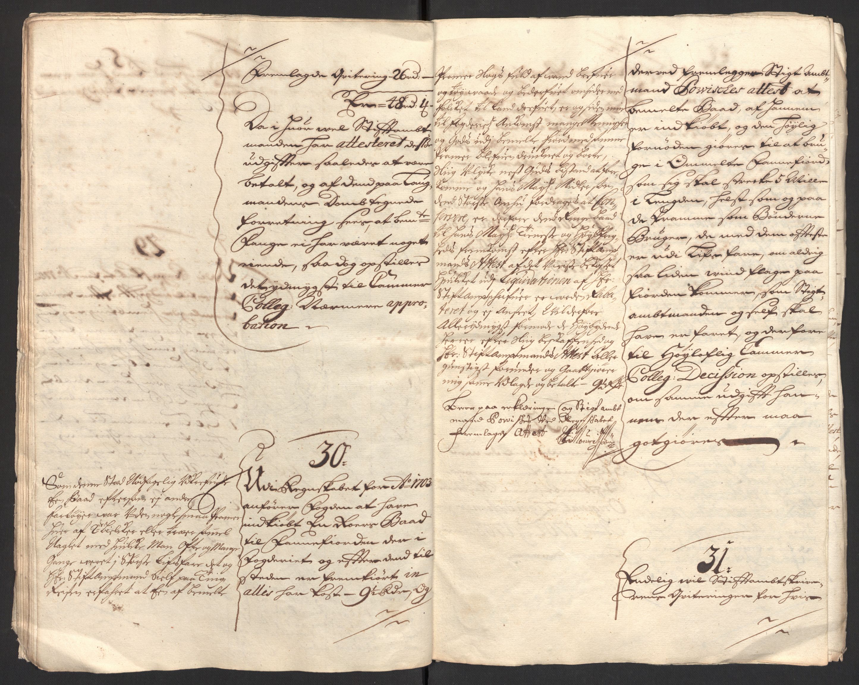 Rentekammeret inntil 1814, Reviderte regnskaper, Fogderegnskap, AV/RA-EA-4092/R40/L2447: Fogderegnskap Råbyggelag, 1703-1705, p. 131