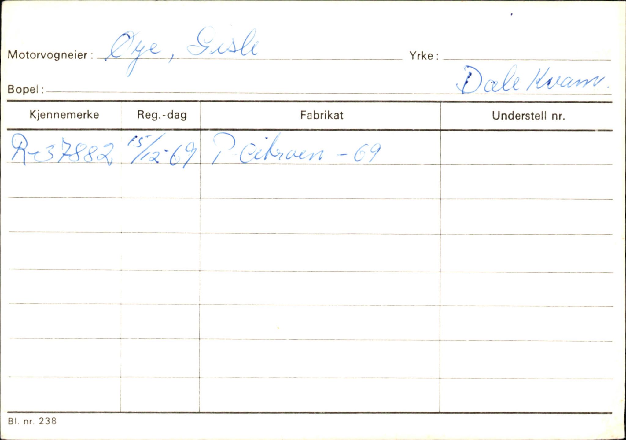 Statens vegvesen, Hordaland vegkontor, AV/SAB-A-5201/2/Ha/L0062: R-eierkort Ø-Å, 1920-1971, p. 15