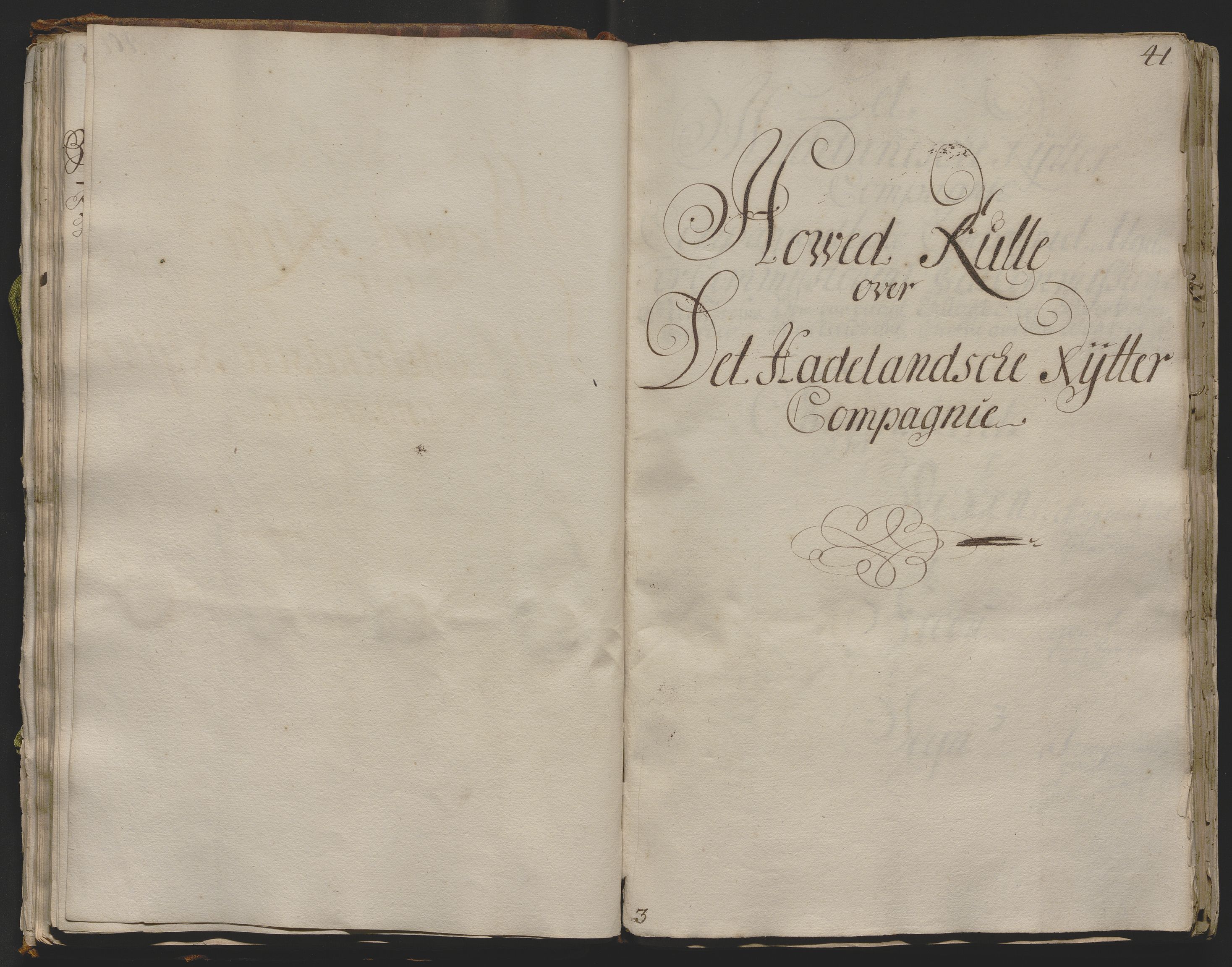 Rentekammeret inntil 1814, Realistisk ordnet avdeling, AV/RA-EA-4070/Ok/L0013: [Ff 19]: Generalhovedrulle over kavaleriet og dragonene i Norge, 1690-1691, p. 40b-41a