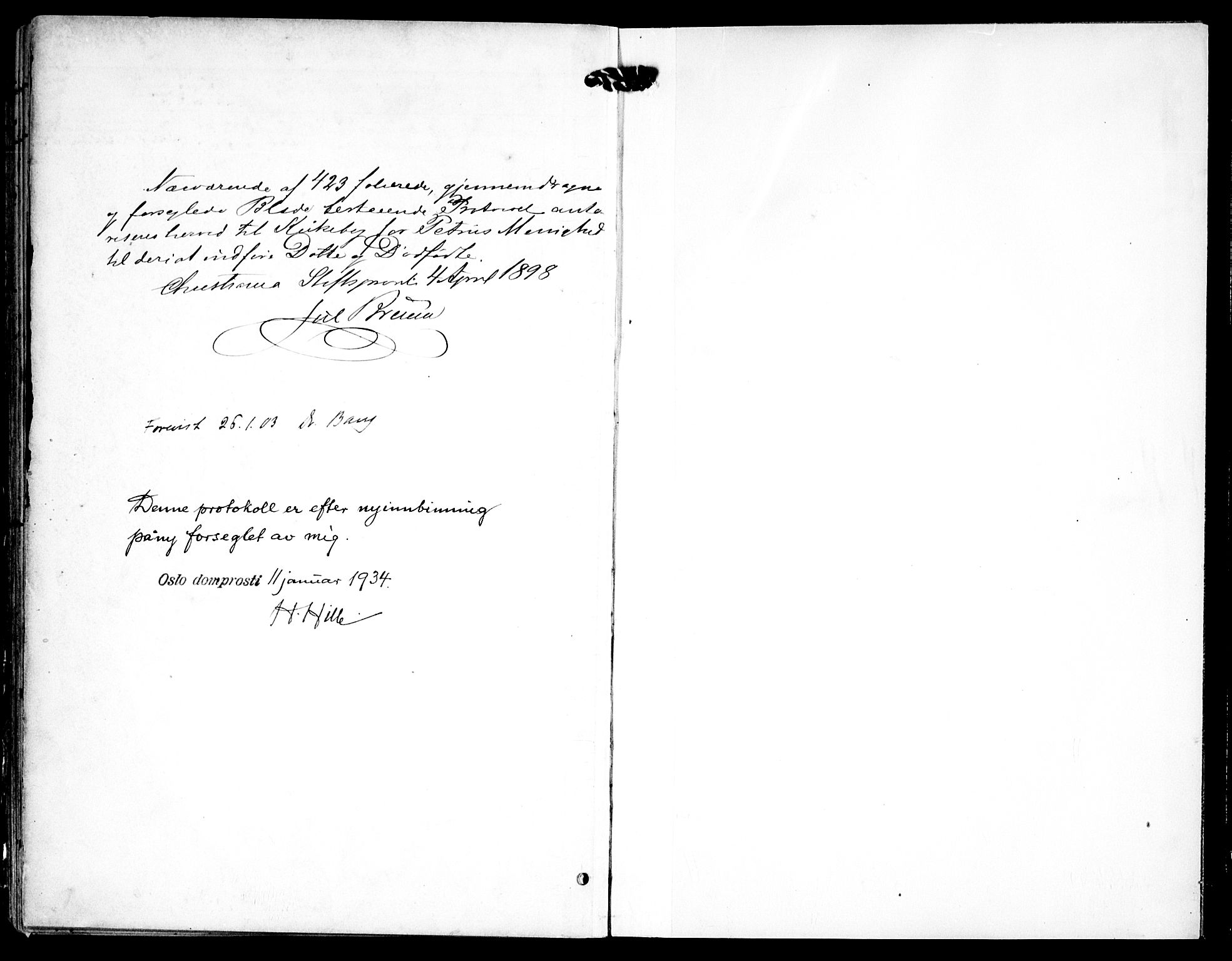 Petrus prestekontor Kirkebøker, SAO/A-10872/F/Fa/L0008: Parish register (official) no. 8, 1899-1909