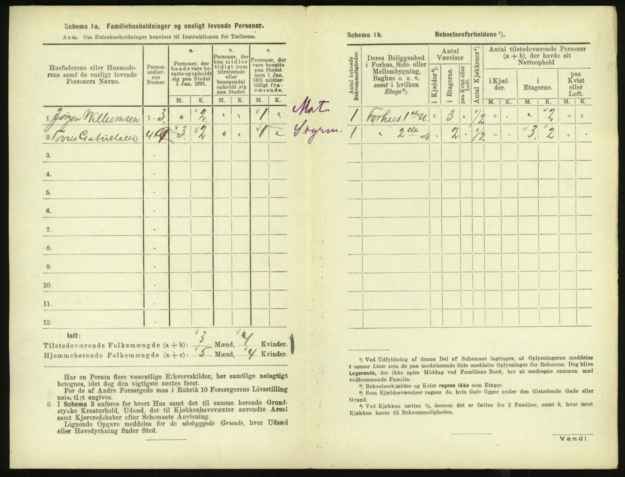 RA, 1891 census for 1002 Mandal, 1891, p. 1376