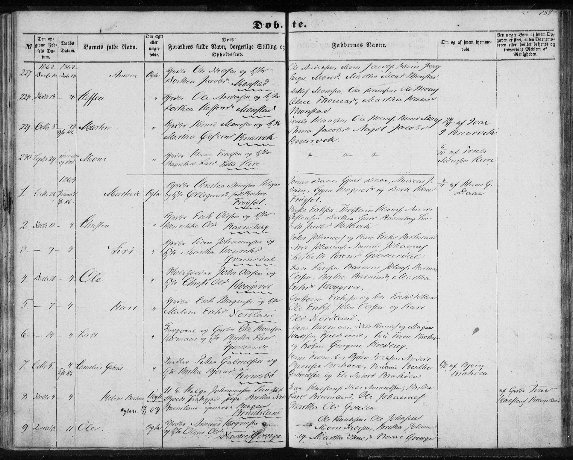 Lindås Sokneprestembete, SAB/A-76701/H/Haa: Parish register (official) no. A 11, 1854-1869, p. 139