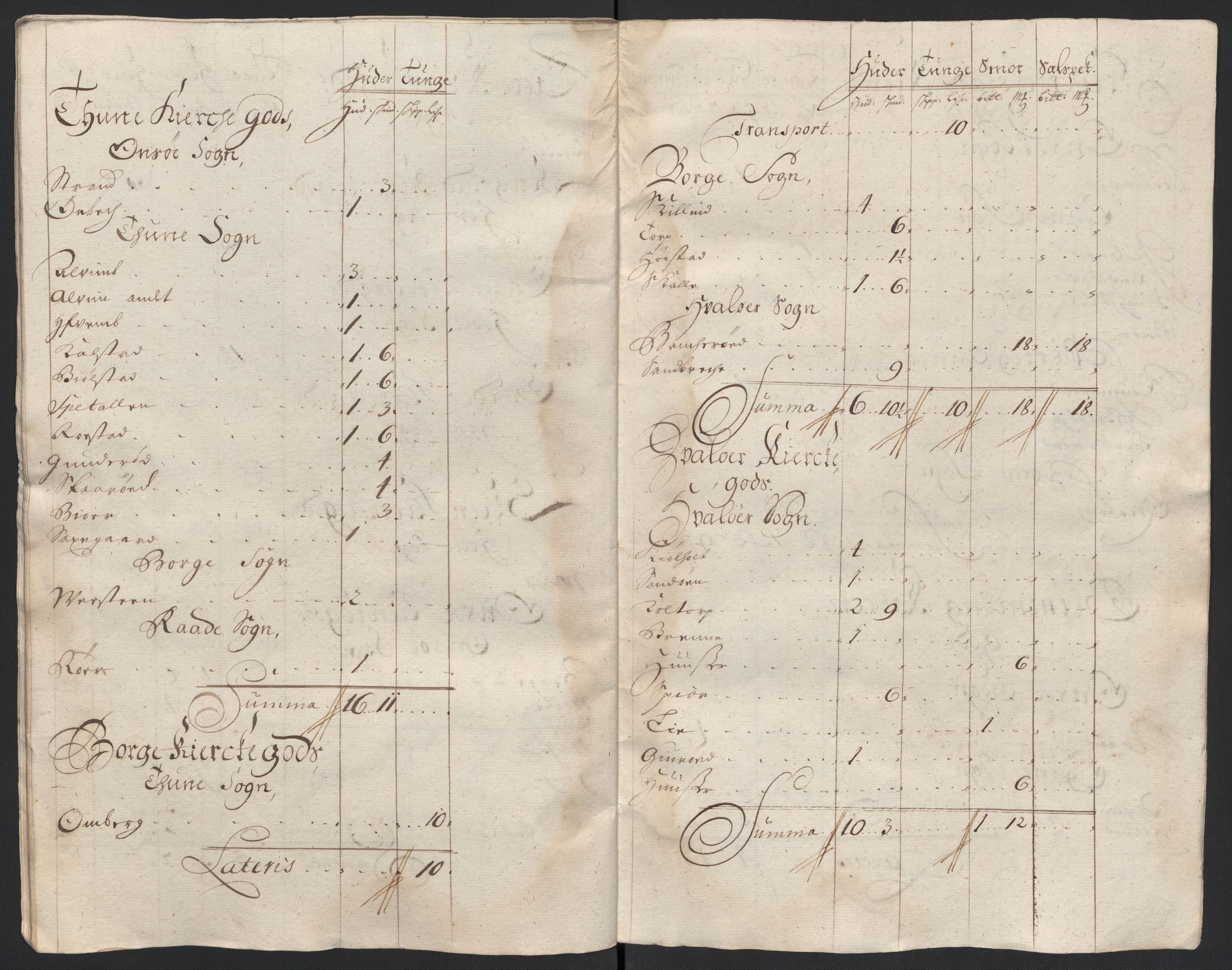 Rentekammeret inntil 1814, Reviderte regnskaper, Fogderegnskap, RA/EA-4092/R04/L0135: Fogderegnskap Moss, Onsøy, Tune, Veme og Åbygge, 1709-1710, p. 107