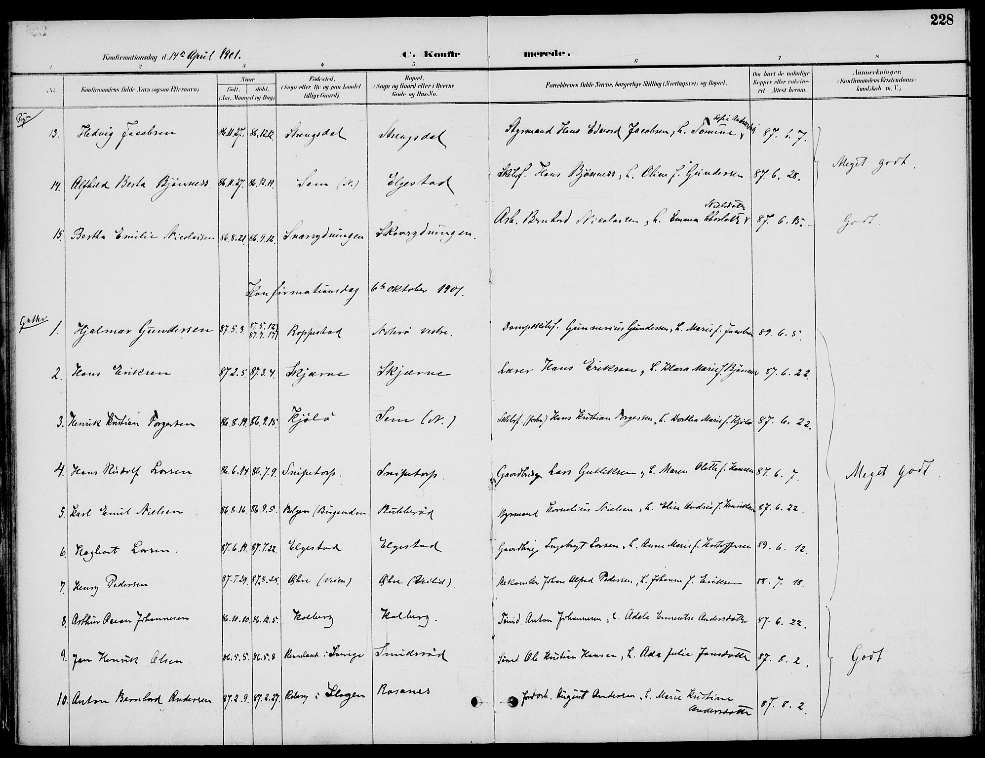 Nøtterøy kirkebøker, AV/SAKO-A-354/F/Fa/L0009: Parish register (official) no. I 9, 1894-1907, p. 228