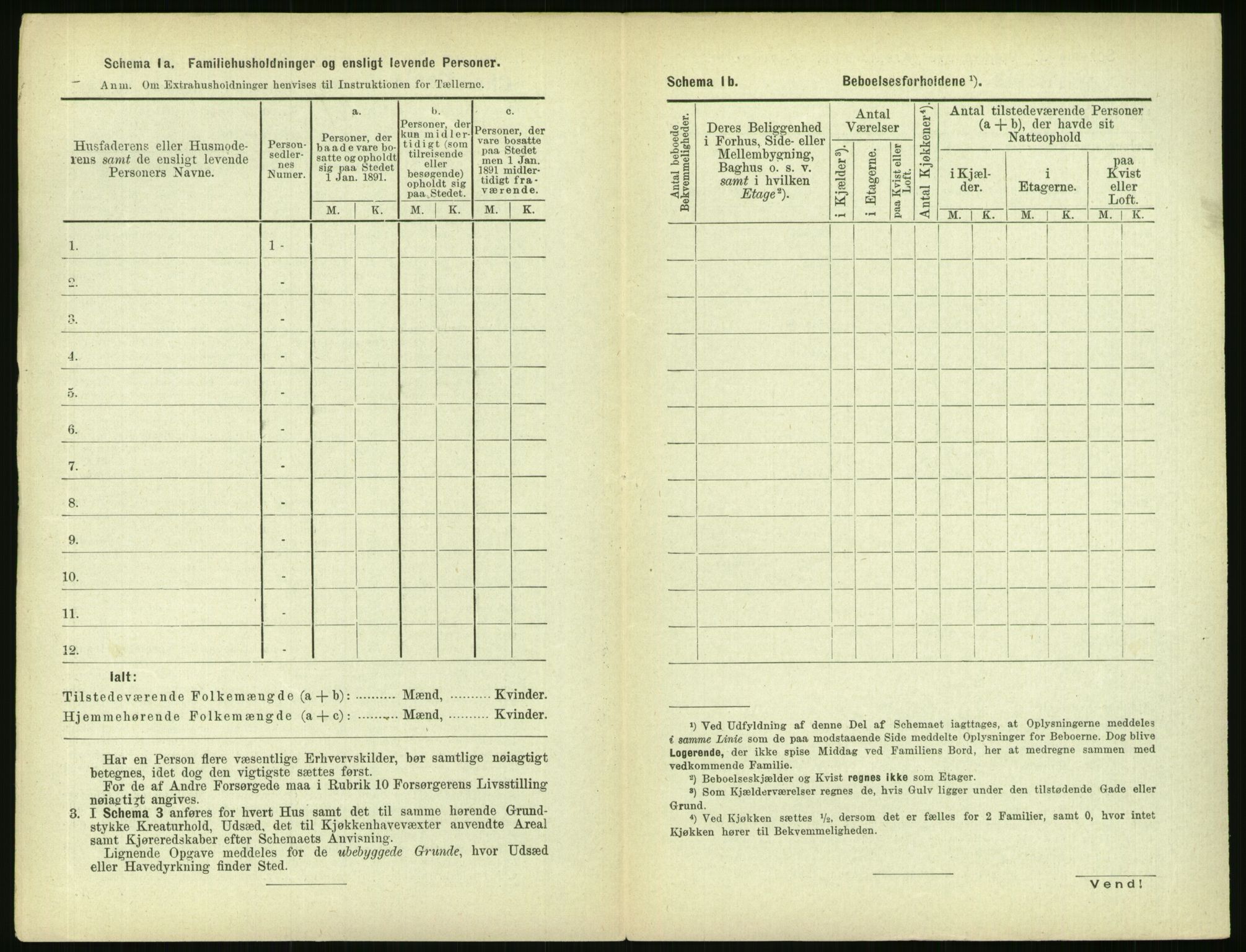 RA, 1891 census for 0301 Kristiania, 1891, p. 91413