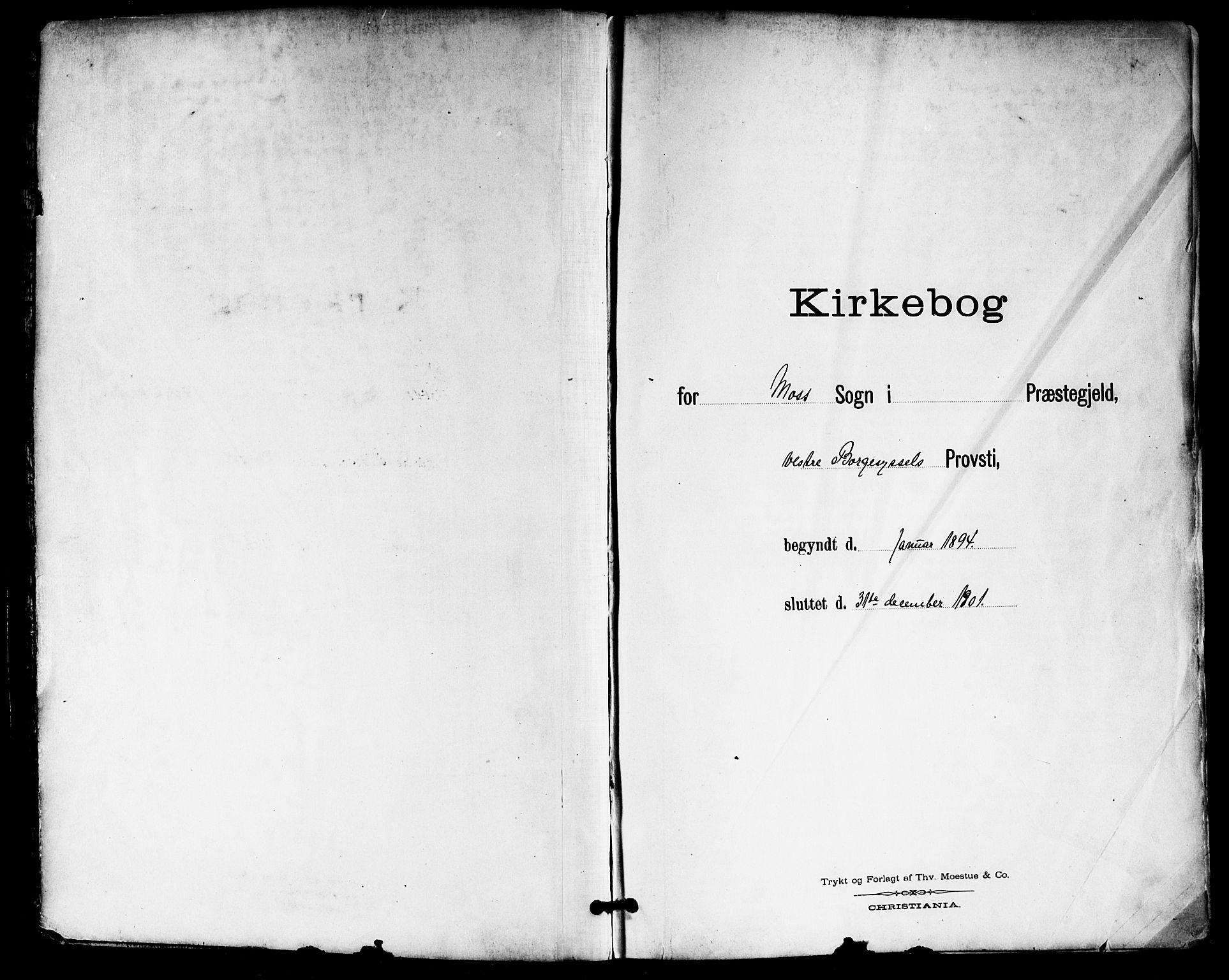 Moss prestekontor Kirkebøker, AV/SAO-A-2003/F/Fb/L0003: Parish register (official) no. II 3, 1894-1901