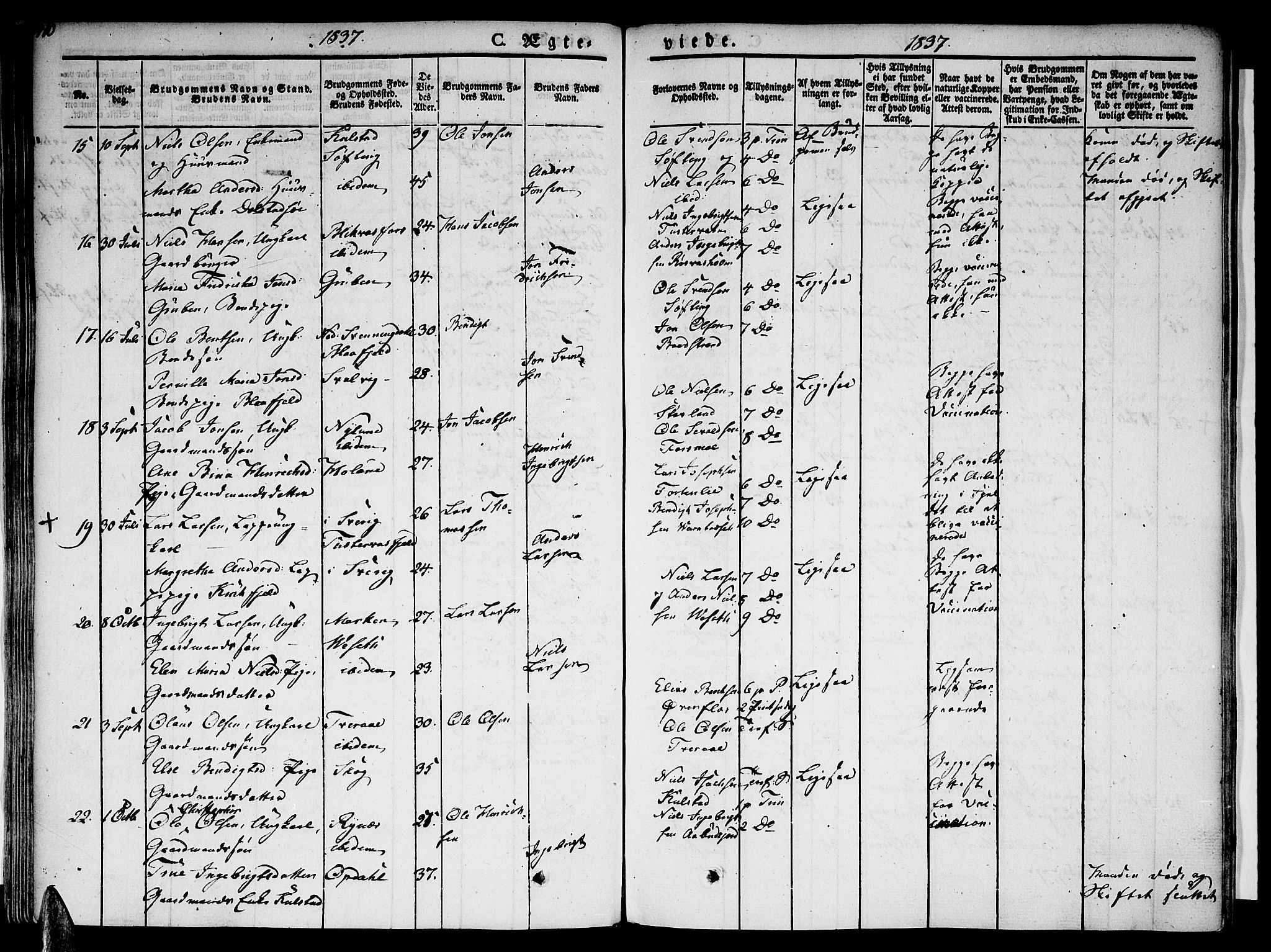 Ministerialprotokoller, klokkerbøker og fødselsregistre - Nordland, SAT/A-1459/820/L0290: Parish register (official) no. 820A11, 1826-1845, p. 410