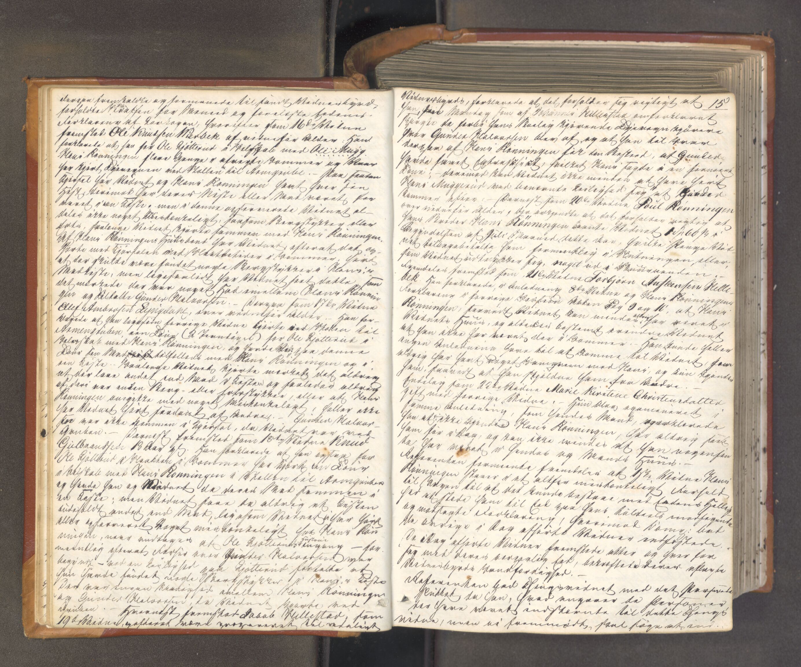 Numedal og Sandsvær sorenskriveri, AV/SAKO-A-128/F/Fa/Faa/L0104: Tingbok for Sandsvær, 1842-1849