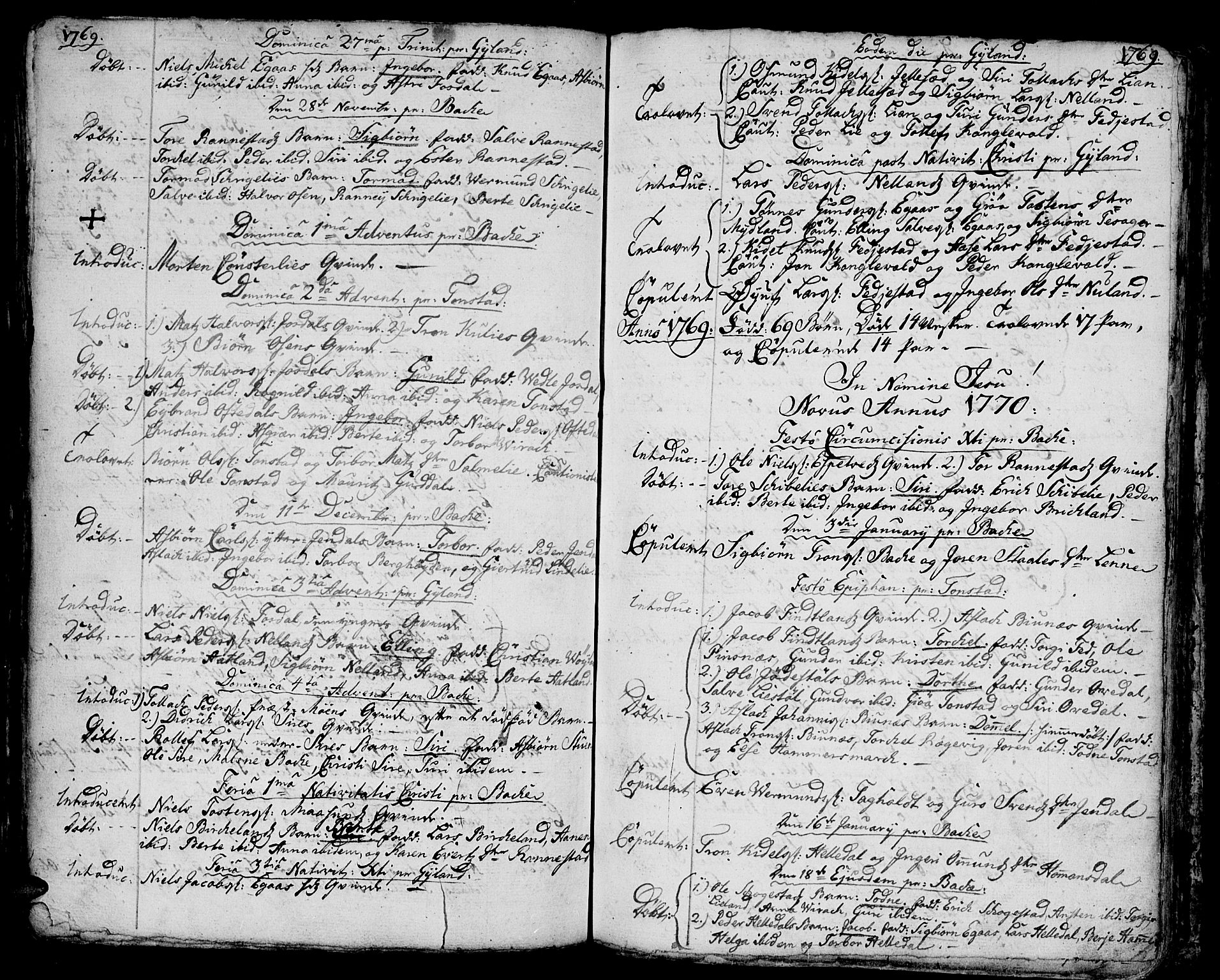 Bakke sokneprestkontor, SAK/1111-0002/F/Fa/Faa/L0001: Parish register (official) no. A 1, 1741-1780, p. 181