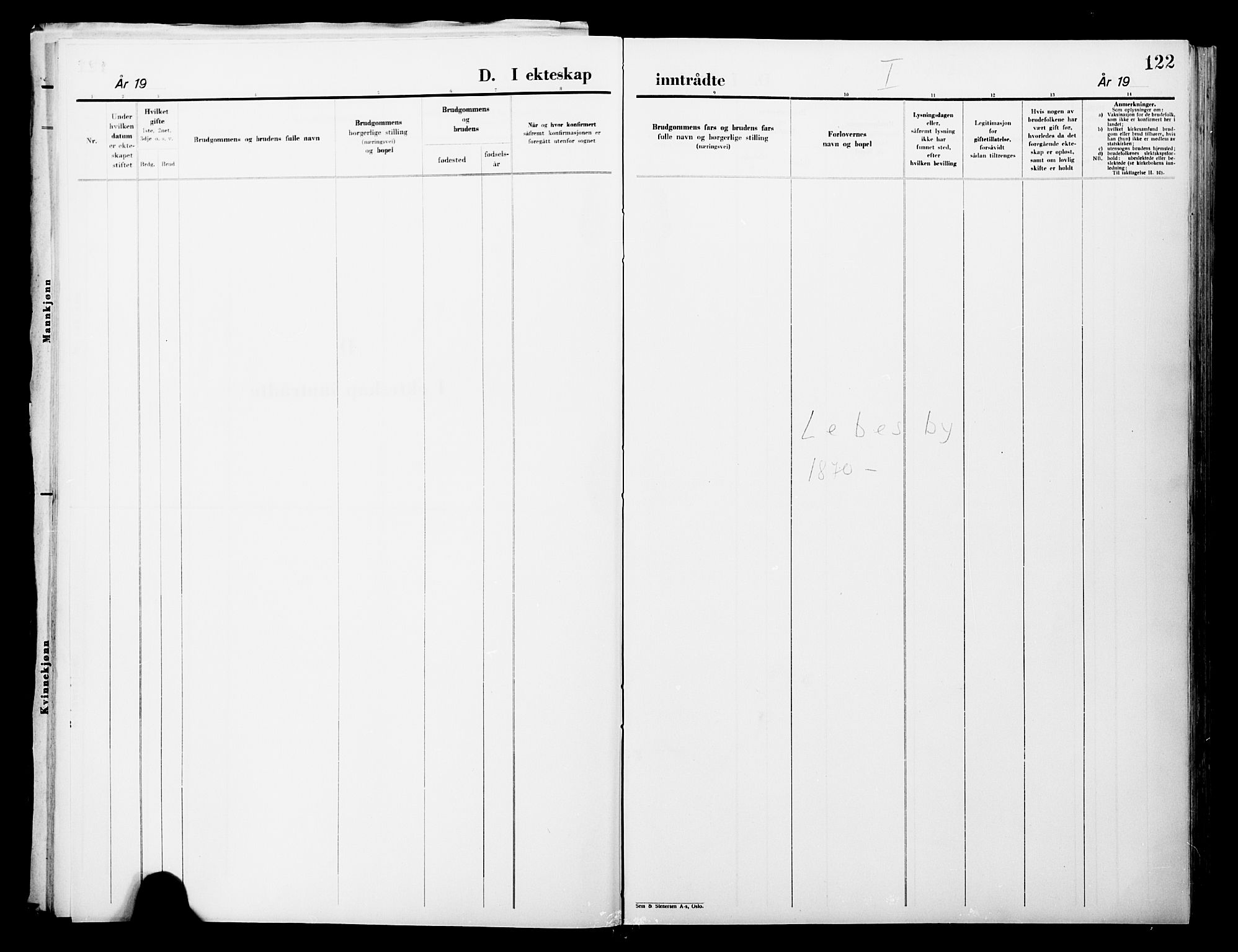 Lebesby sokneprestkontor, AV/SATØ-S-1353/H/Ha/L0004kirke: Parish register (official) no. 4, 1870-1902, p. 122