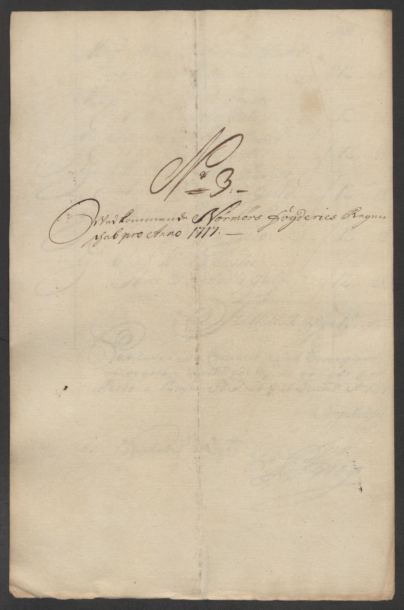 Rentekammeret inntil 1814, Reviderte regnskaper, Fogderegnskap, RA/EA-4092/R56/L3750: Fogderegnskap Nordmøre, 1717, p. 105
