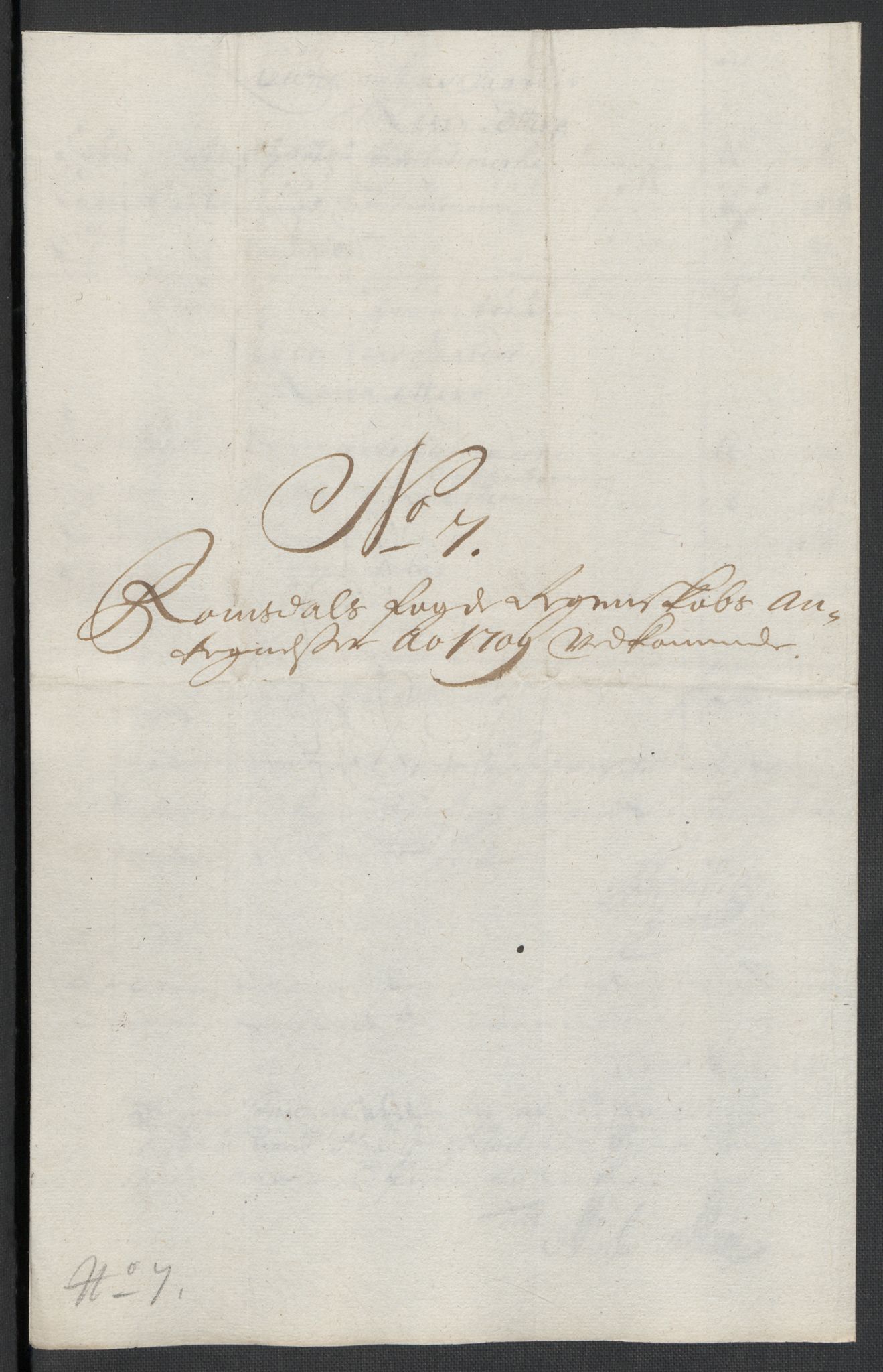 Rentekammeret inntil 1814, Reviderte regnskaper, Fogderegnskap, AV/RA-EA-4092/R55/L3659: Fogderegnskap Romsdal, 1709-1710, p. 223